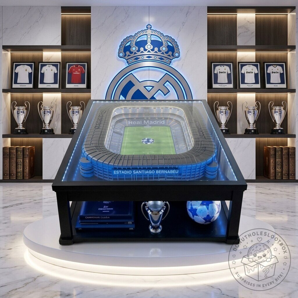 Real Madrid Arsenal Manchester United Football Stadium Coffee Table