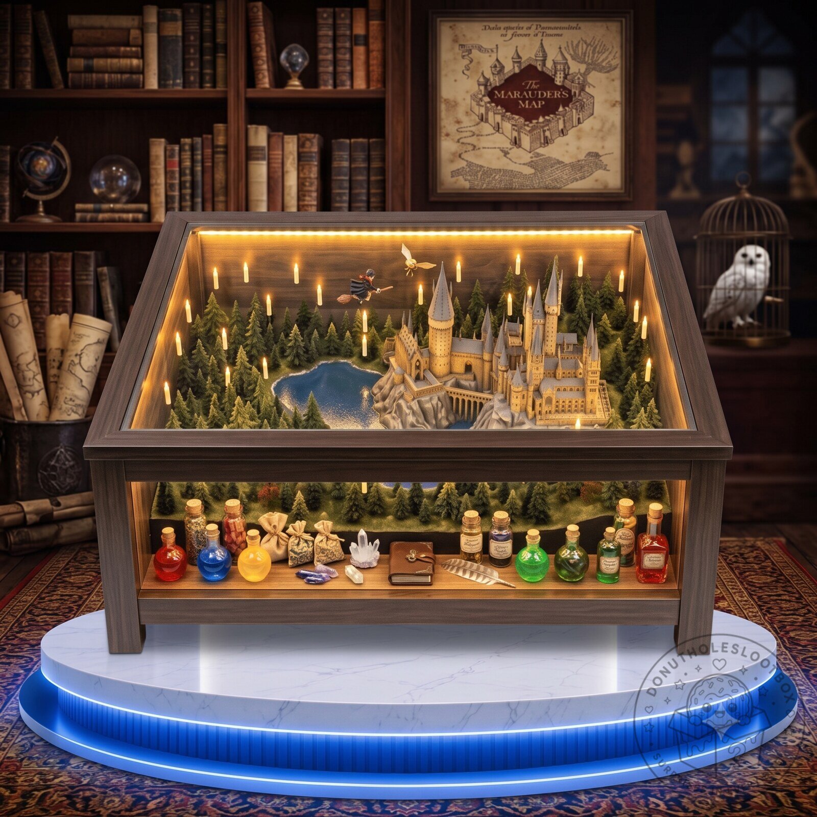 Harry Potter Hogwarts Castle 25th Anniversary Coffee Table