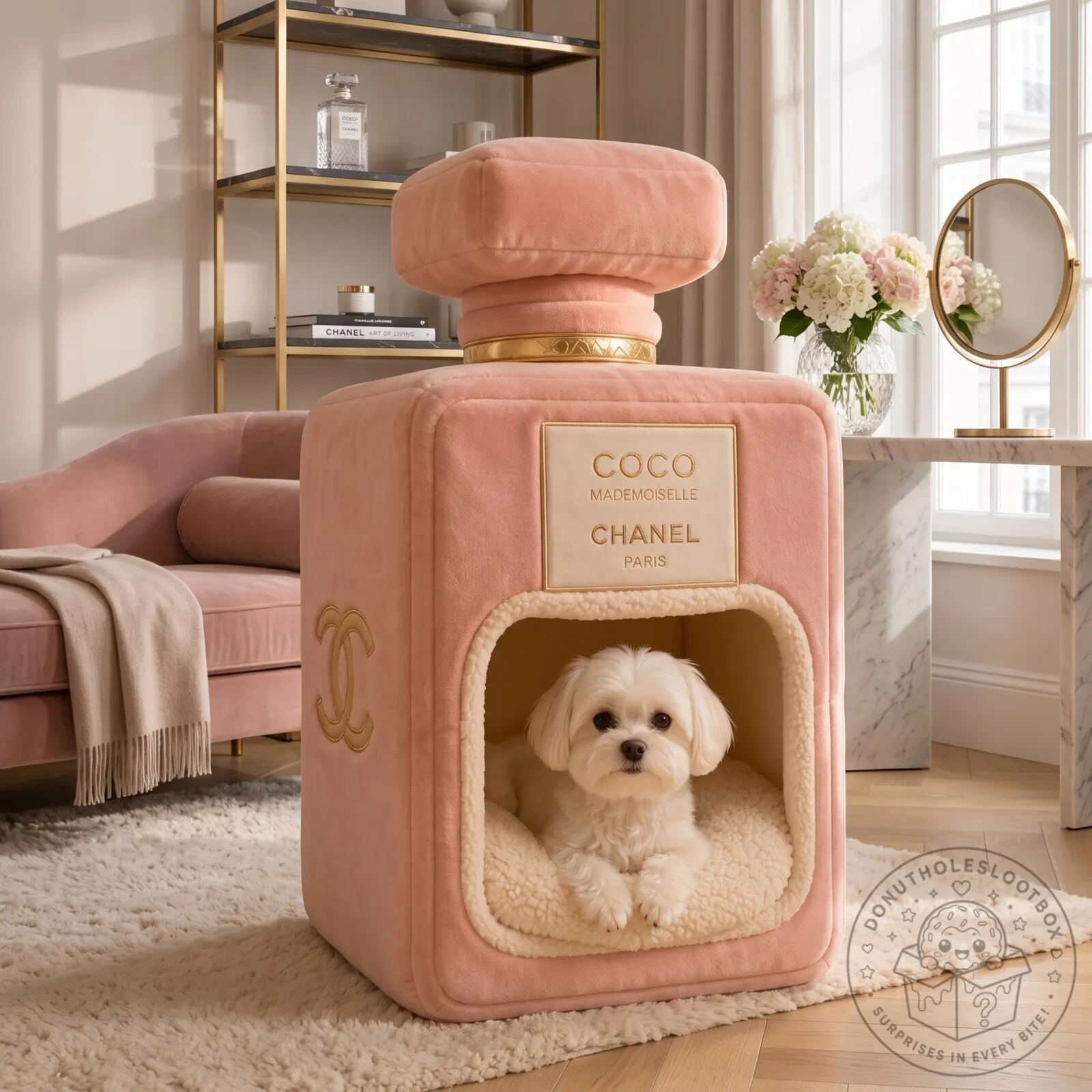 Coco Mademoiselle Perfume Bottle Pet House