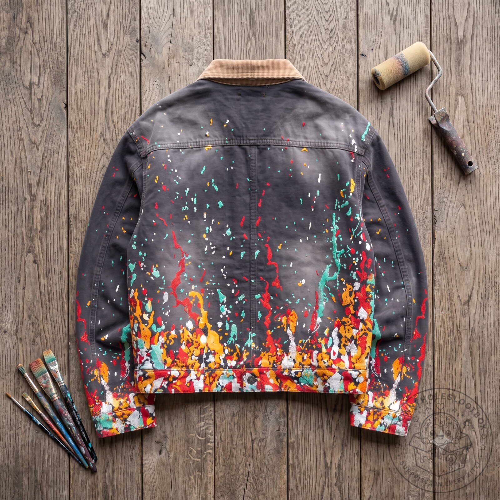 House of Errors Embroidered Paint Workwear Jacket 2026 Edition 4 House of Errors Embroidered Paint Workwear Jacket 2026 Edition
