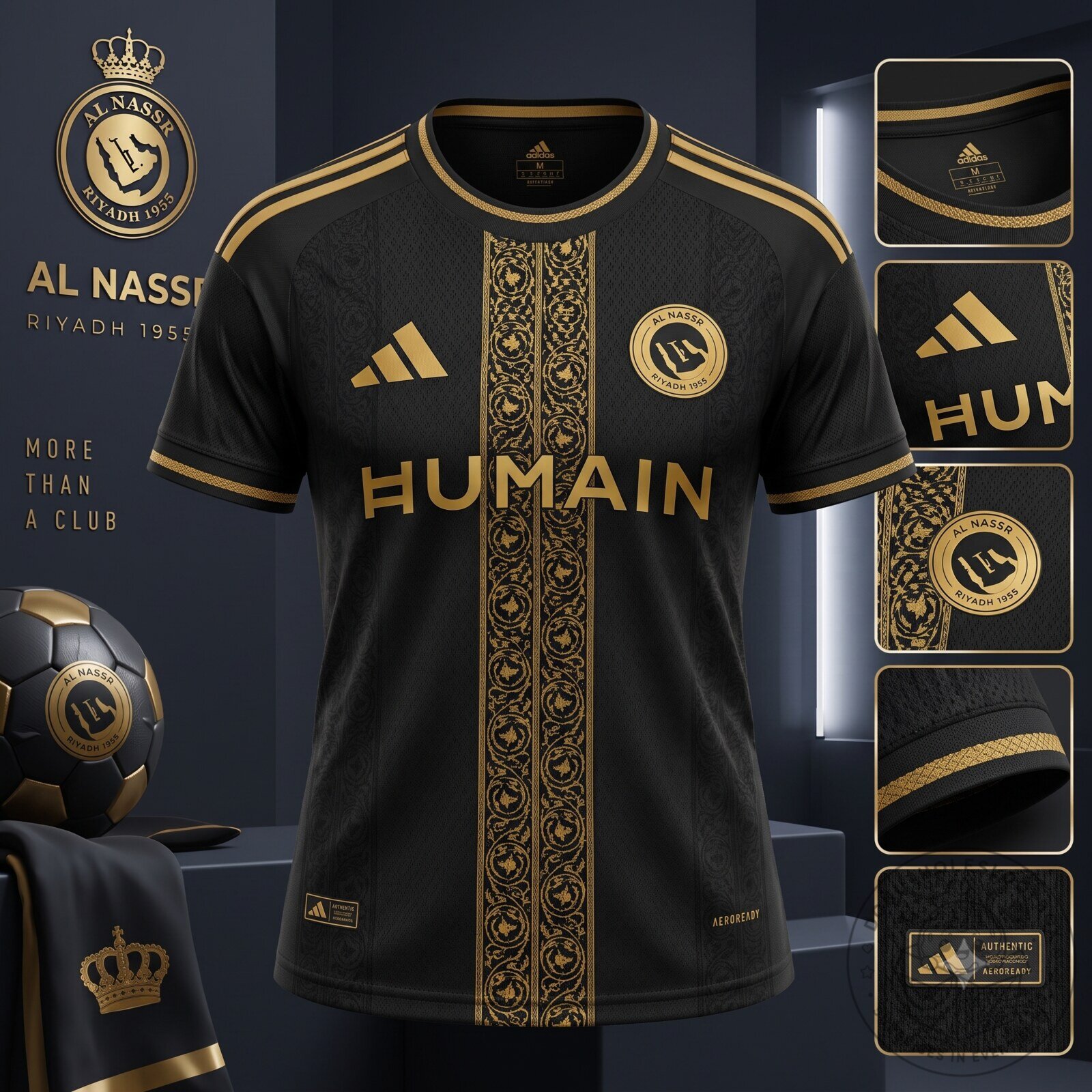 Al-Nassr Away Jersey 2026 2027 Player Version With Sponsors Shirt 7 Al-Nassr Away Jersey 2026 2027 Player Version With Sponsors Shirt