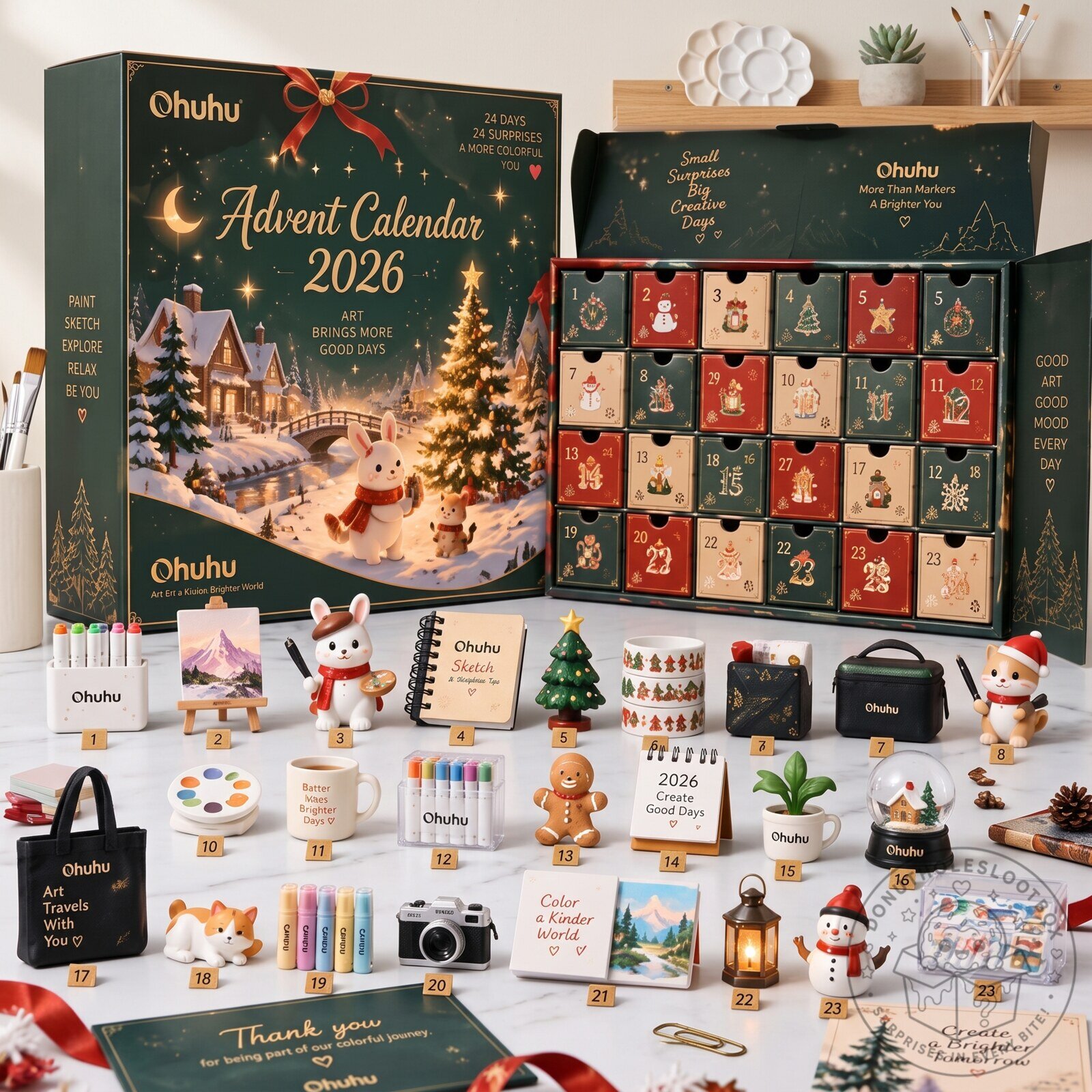 Ohuhu Advent Calendar 2026 Special Edition