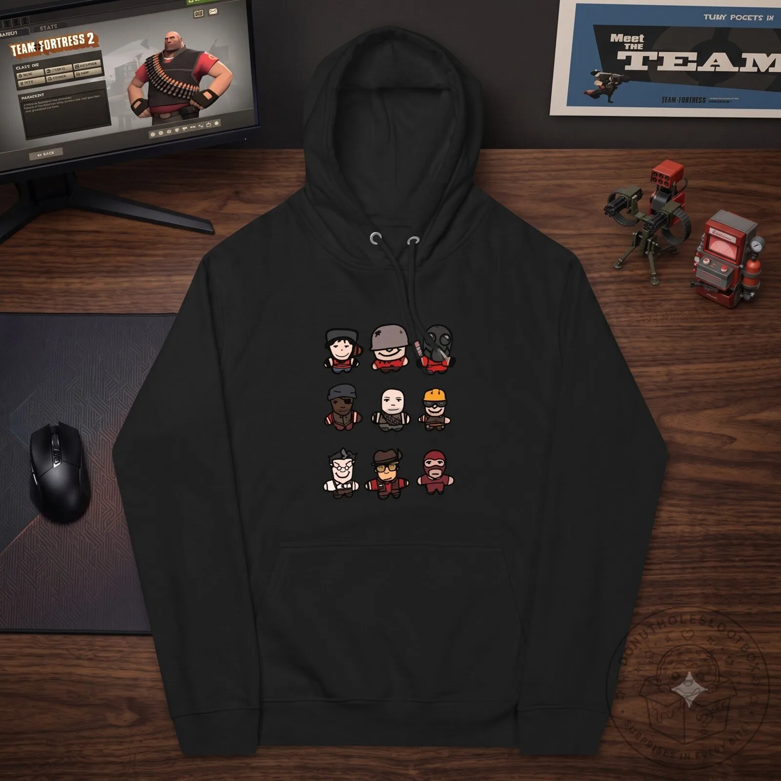 Team Fortress 2 Pyro Hoodie – TF2 Pyro Cosplay Custom 3D Printed