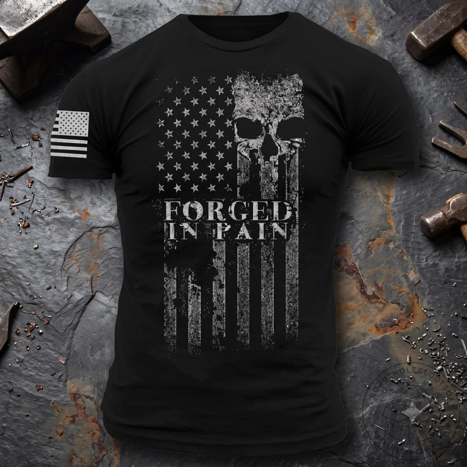 Grunt Style Forged in Pain T-Shirt – Men's Graphic Tee