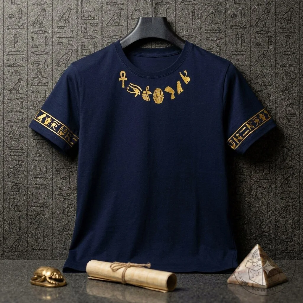 Egyptian Pharaoh T-Shirt – Ancient Egypt Gold Black Graphic Tee 6 Egyptian Pharaoh T-Shirt – Ancient Egypt Gold Black Graphic Tee