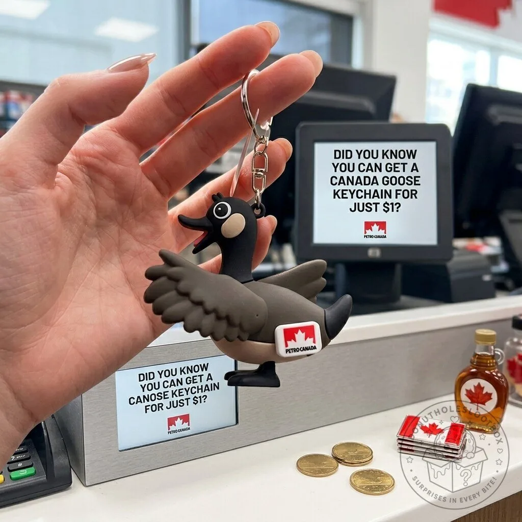 Petro-Canada Goose Keychain 2026 – Give A Honk Canadian Goose Charm