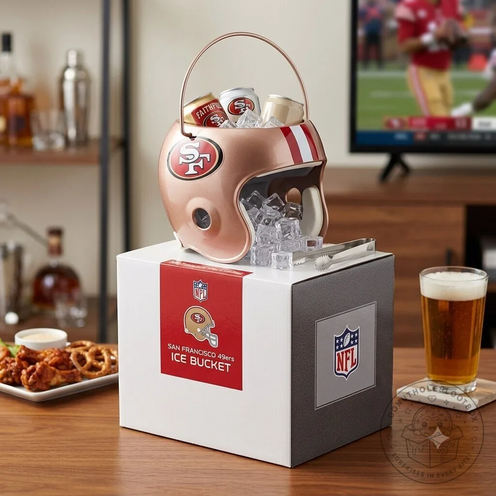 San Francisco 49ers Football Helmet Cooler