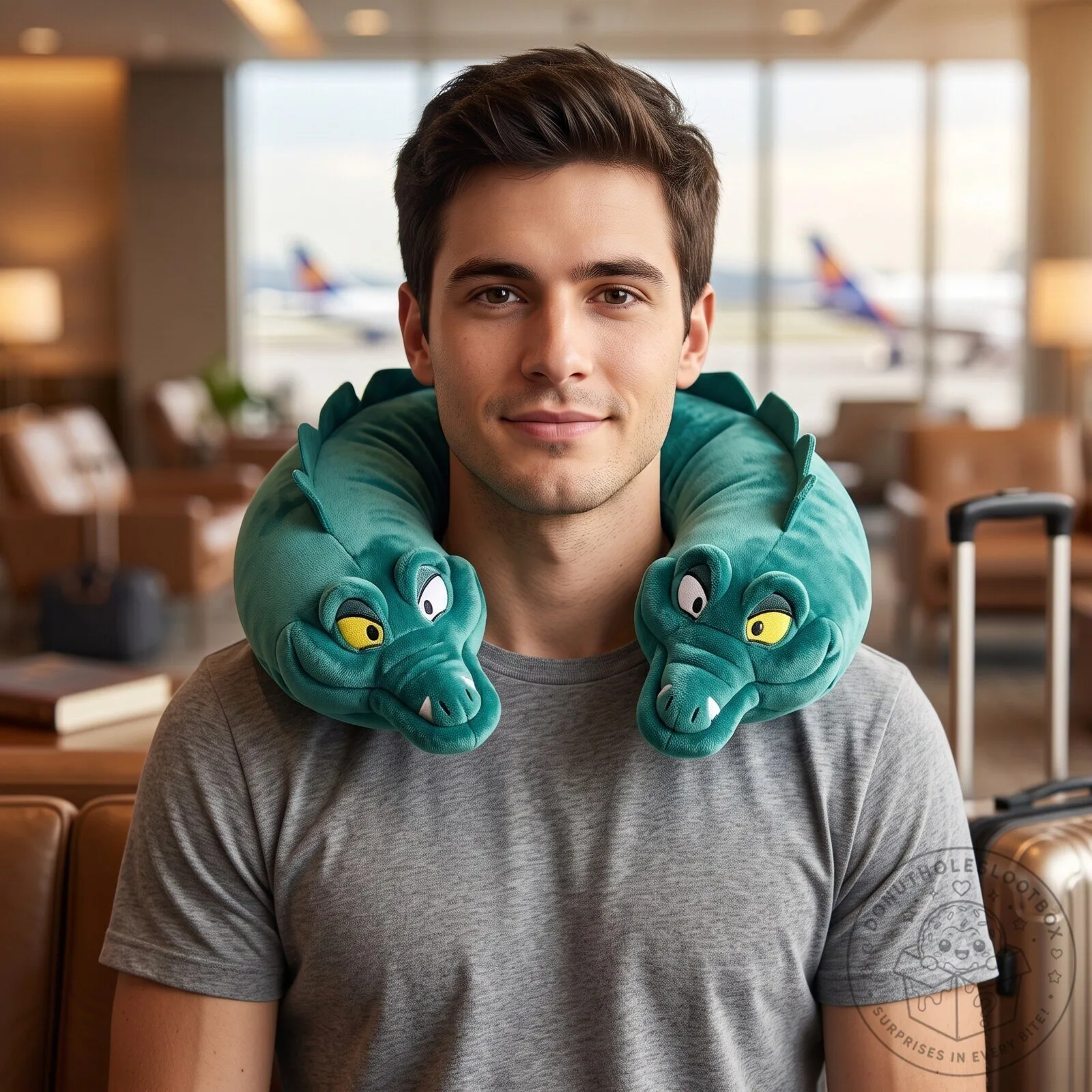Disney Flotsam & Jetsam 2-Way Neck Pillow – The Little Mermaid Travel Pillow 6 Disney Flotsam & Jetsam 2-Way Neck Pillow – The Little Mermaid Travel Pillow