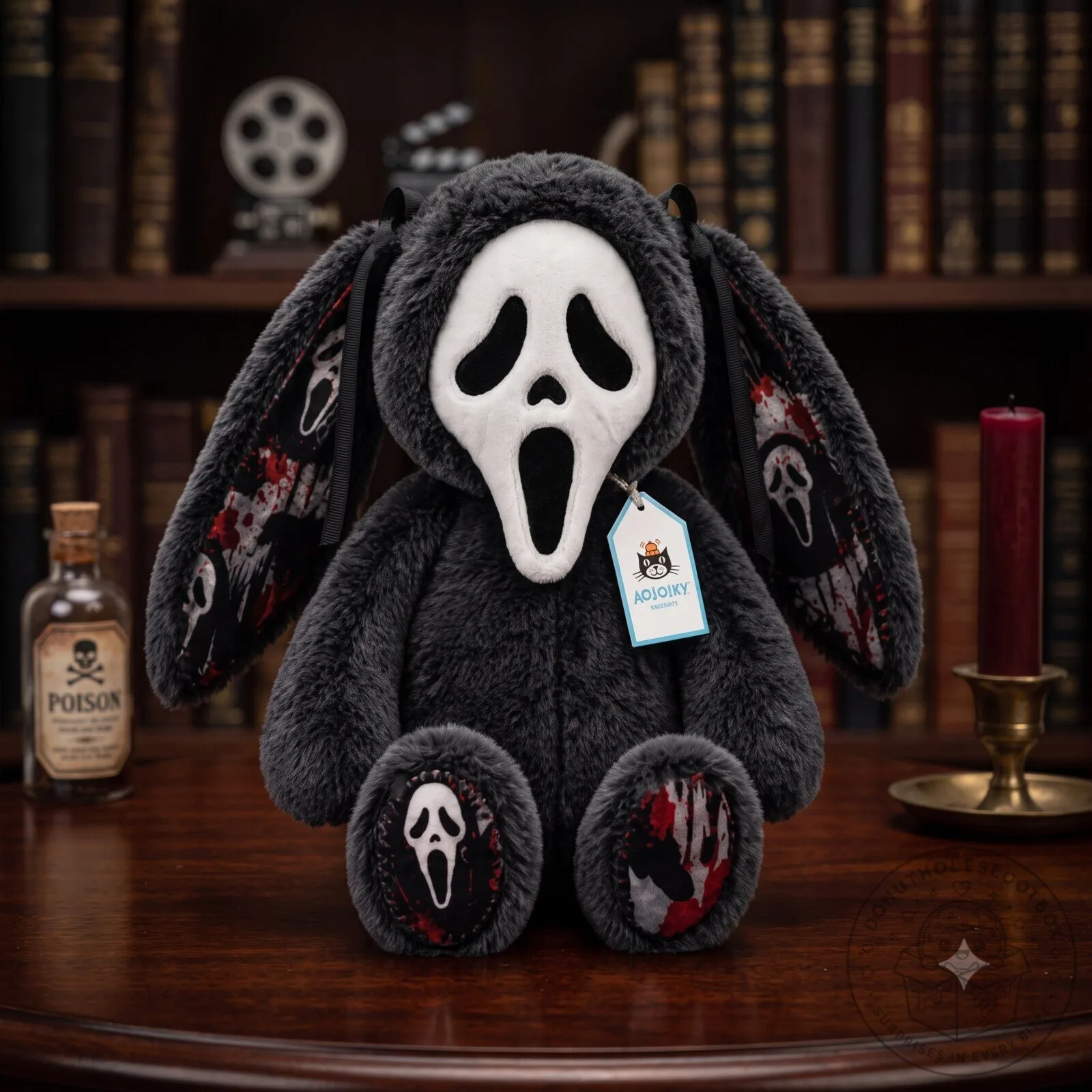 Scream Ghostface Jellycat Plush Toy Halloween 7 Scream Ghostface Jellycat Plush Toy Halloween