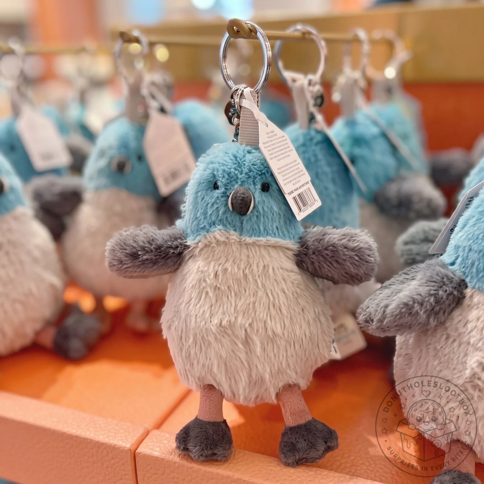 Jellycat Strutton Pigeon Bag Charm Keychain 2026 6 Jellycat Strutton Pigeon Bag Charm Keychain 2026