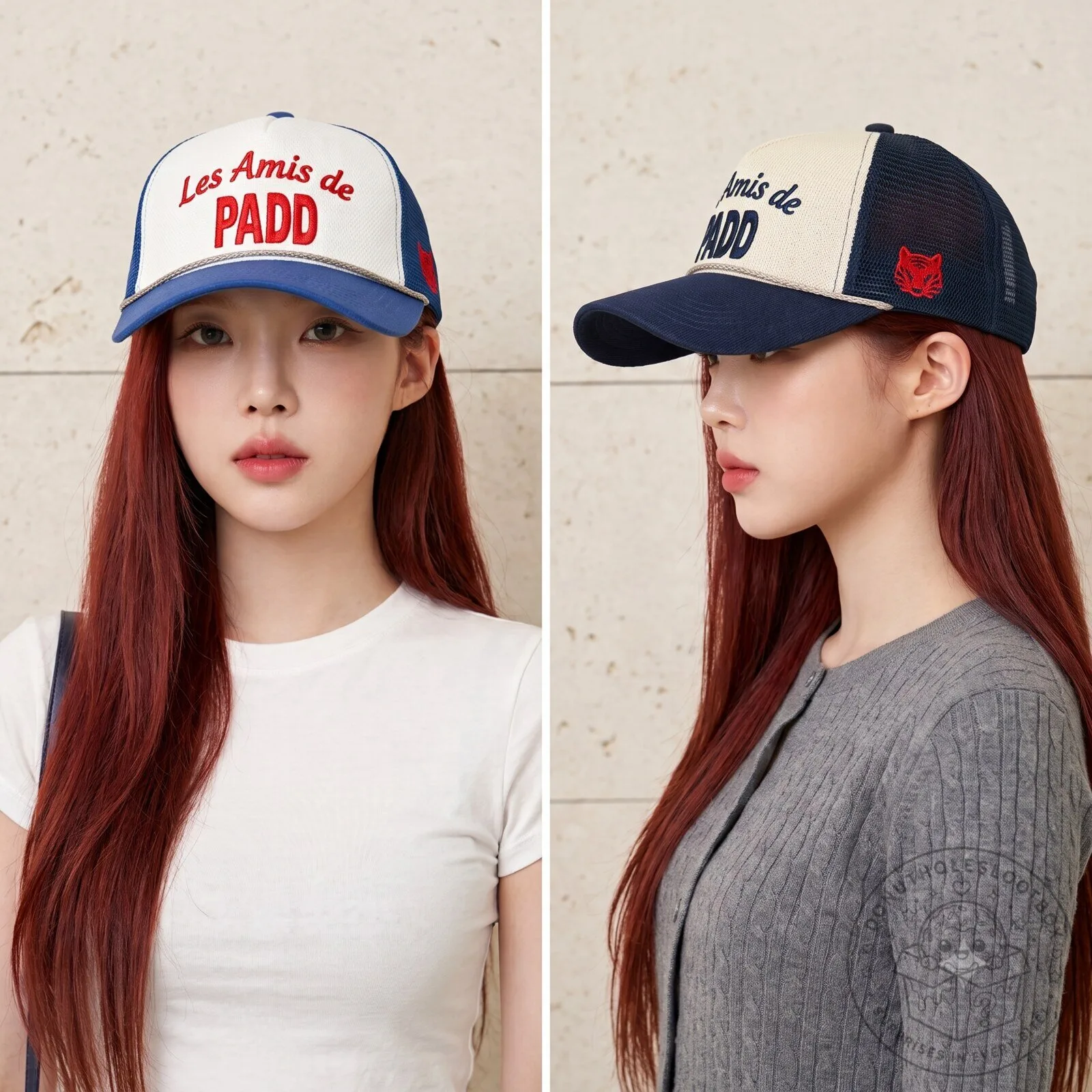 Jennie Les Amis De Padd Trucker Hat – Jennie Is Back In South Korea