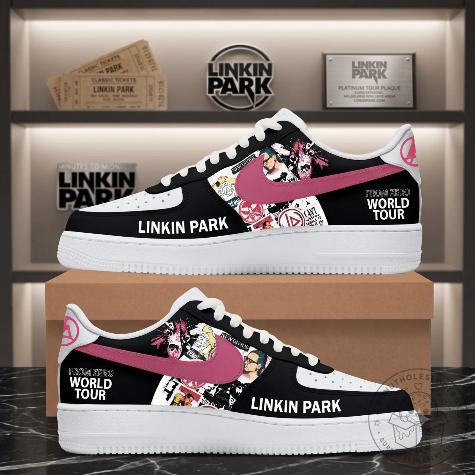 Linkin Park Music Band From Zero World Tour 2026 Custom Shoes Sneakers
