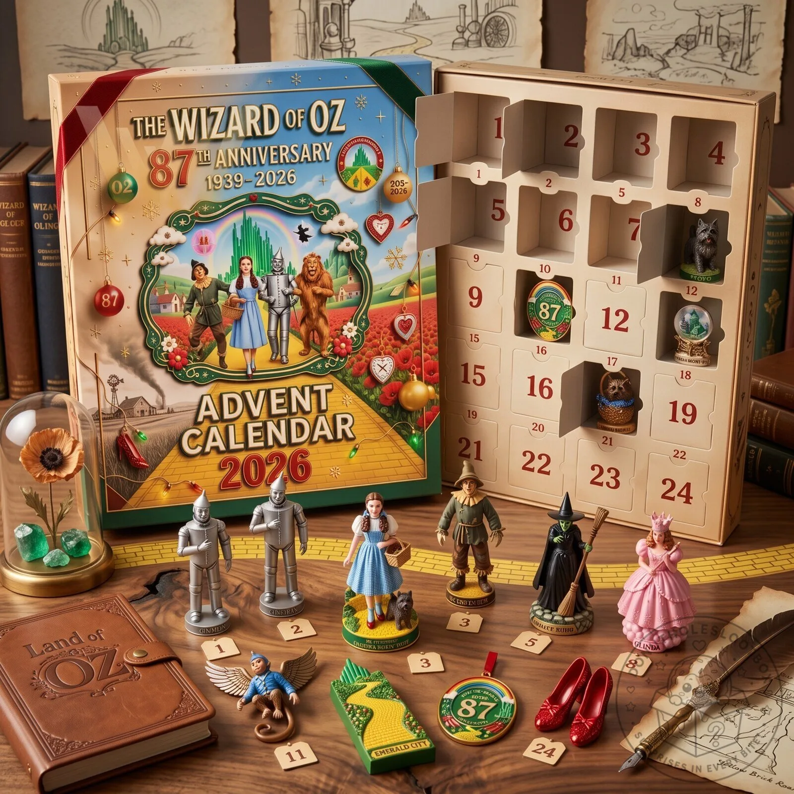 The Wizard Of Oz 87th Anniversary Advent Calendar 2026