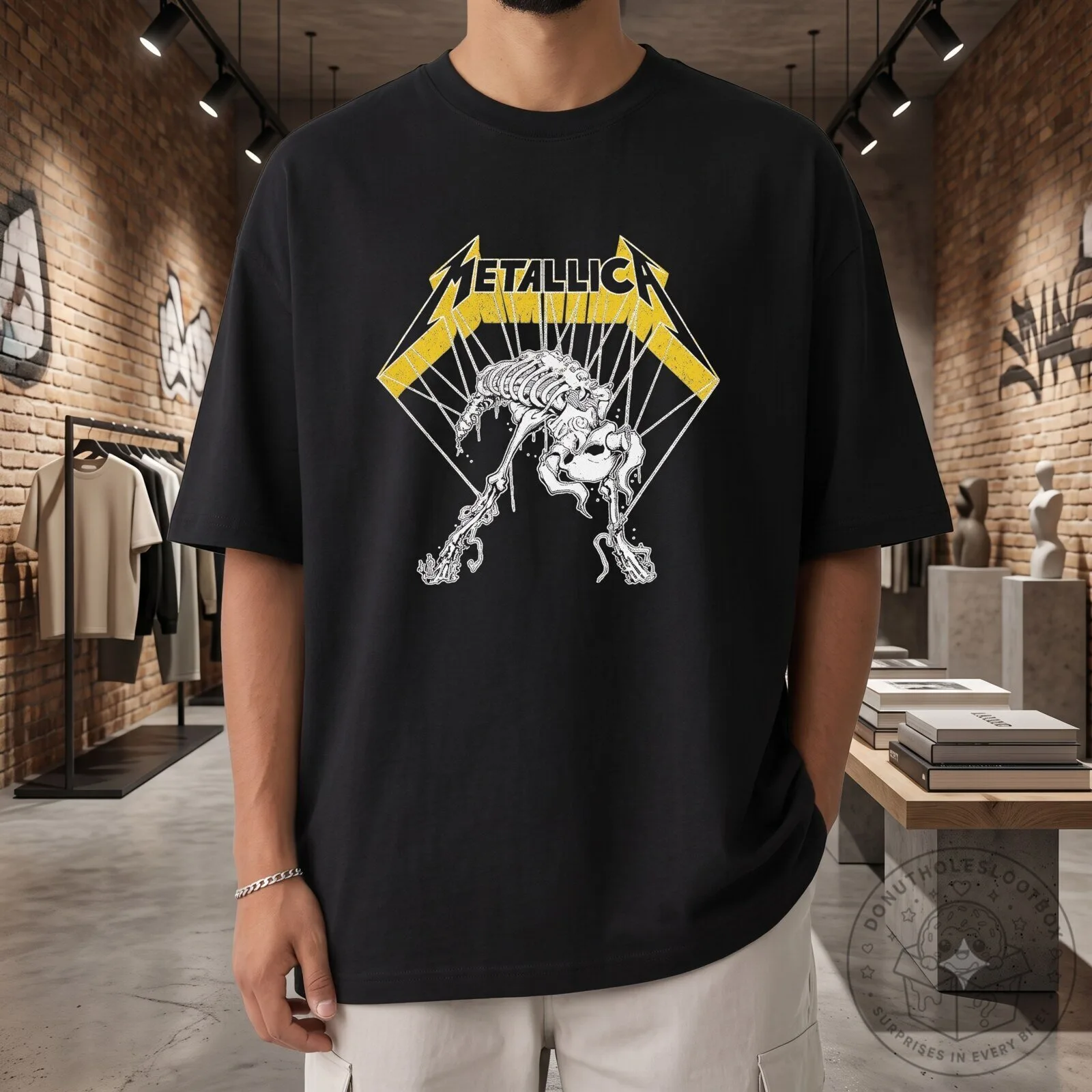 Bts Suga Metallica Pop-Up Store M72 World Tour 2026 Hanging By A Thread T-Shirt 5 Bts Suga Metallica Pop-Up Store M72 World Tour 2026 Hanging By A Thread T-Shirt