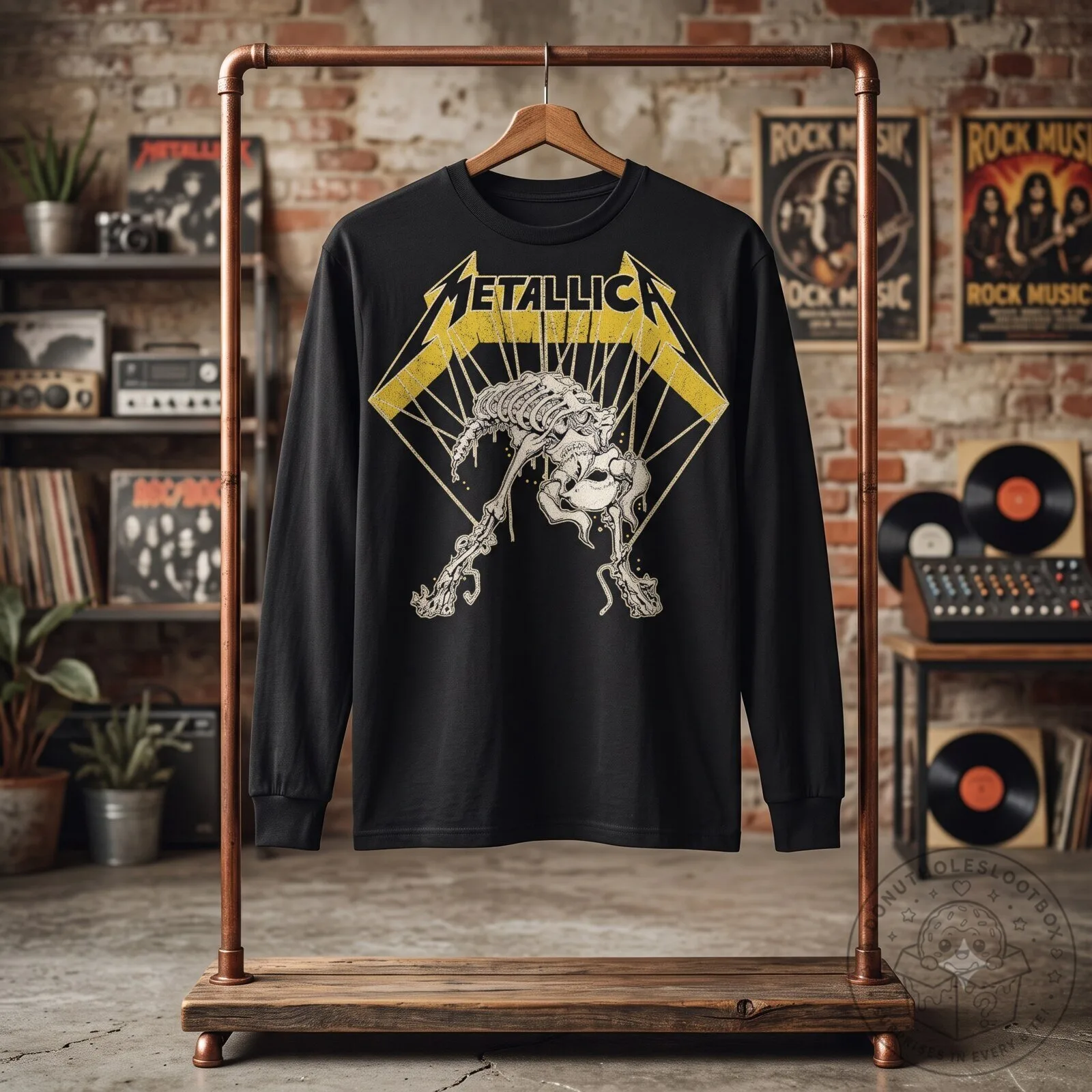 Bts Suga Metallica Pop-Up Store M72 World Tour 2026 Hanging By A Thread T-Shirt 6 Bts Suga Metallica Pop-Up Store M72 World Tour 2026 Hanging By A Thread T-Shirt