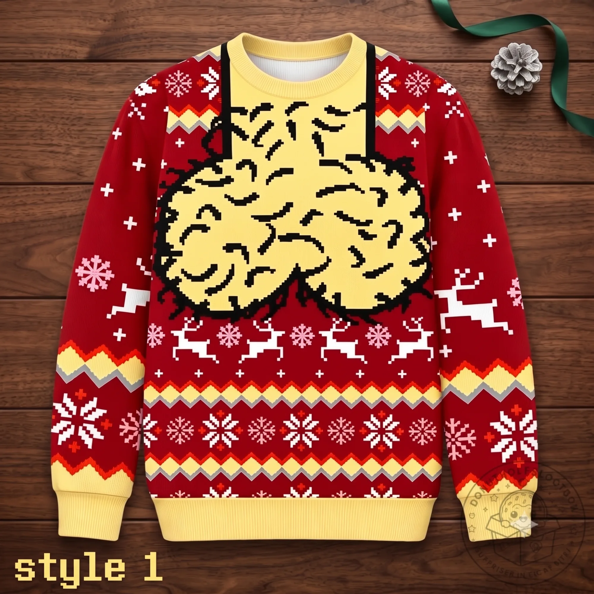 Funny Men’s Jingle Balls Ugly Christmas Sweater
