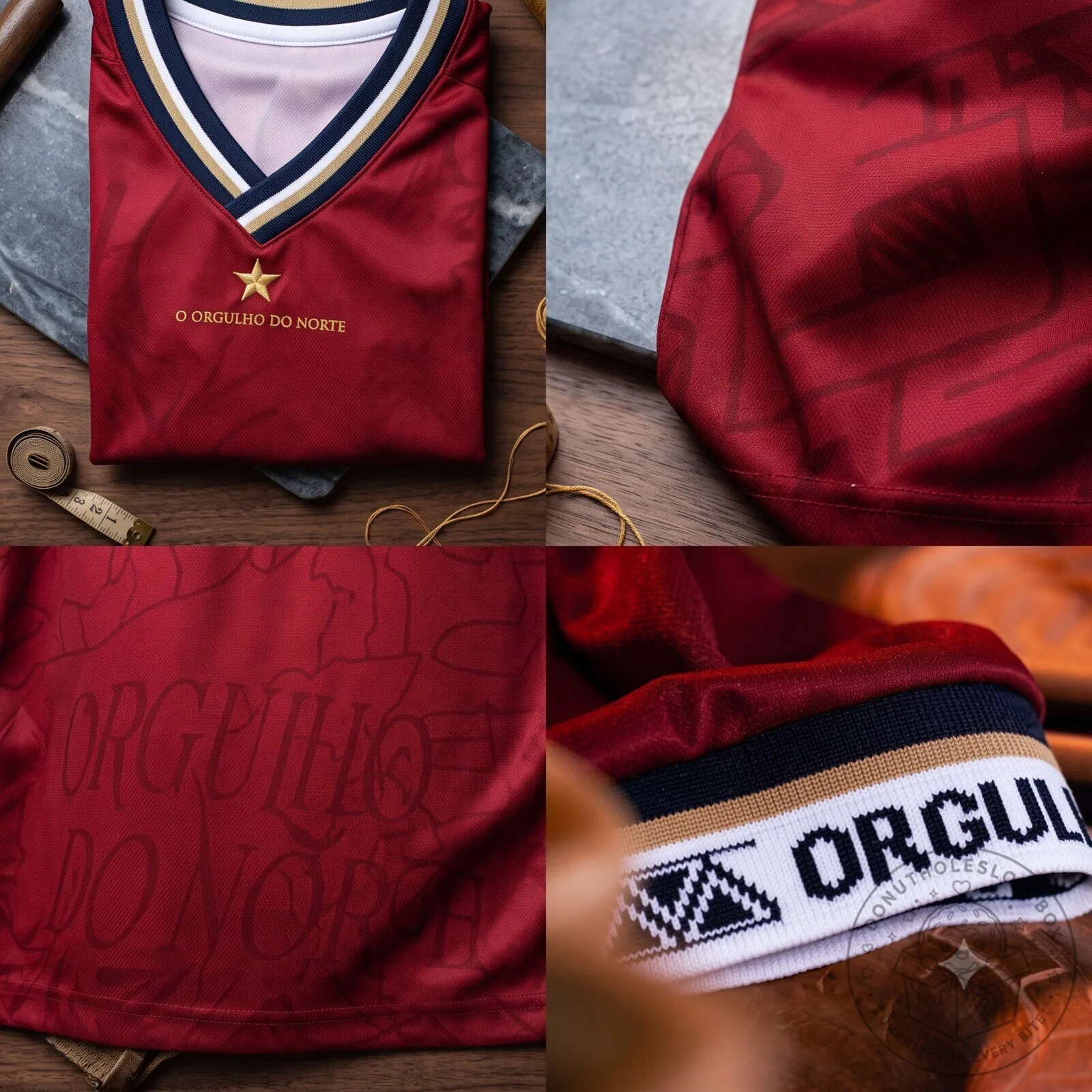 Clube Do Remo O Orgulho Do Norte Red Soccer Jersey 6 Clube Do Remo O Orgulho Do Norte Red Soccer Jersey