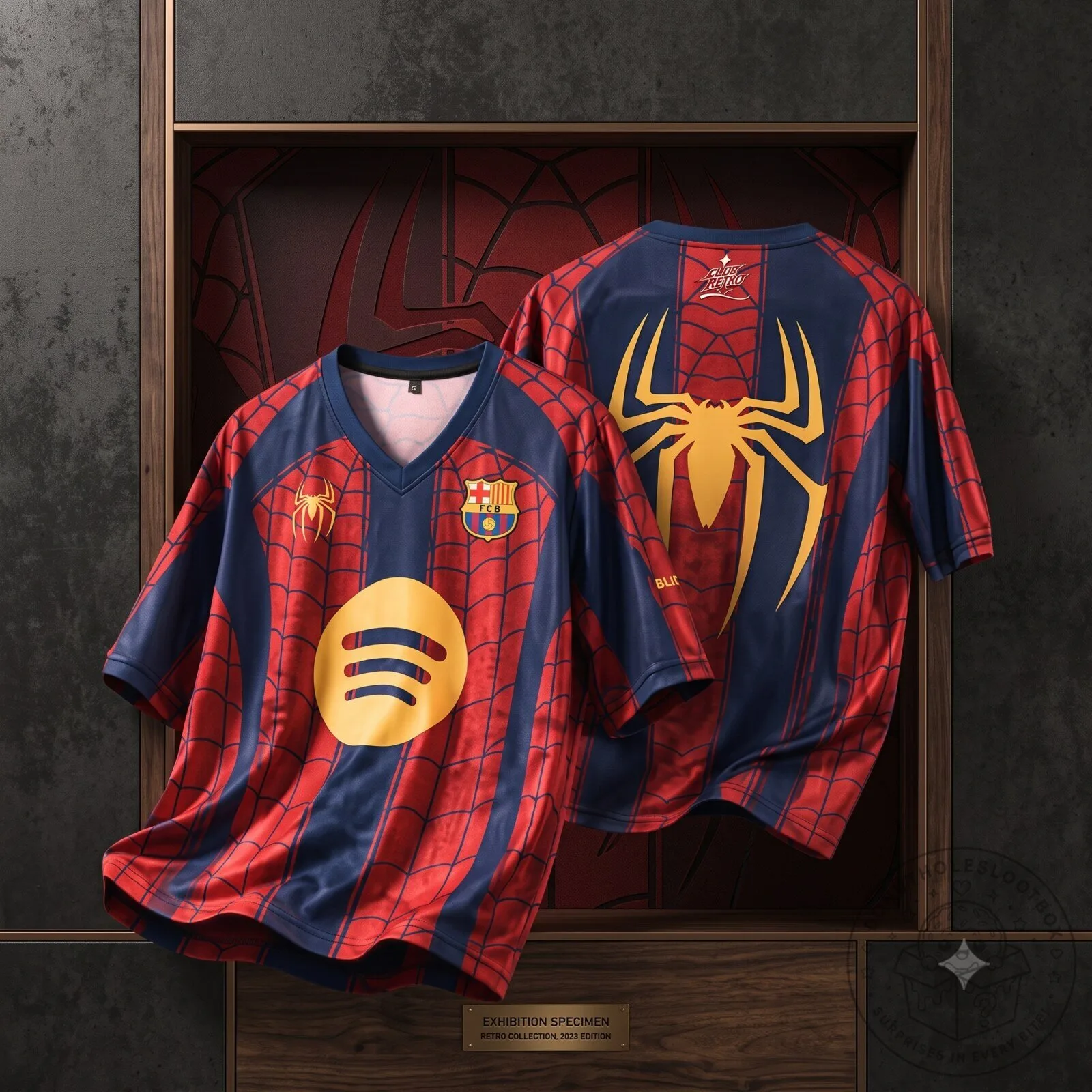 Barca x Spider-Man Special Edition 2026 Football Jersey 5 Barca x Spider-Man Special Edition 2026 Football Jersey