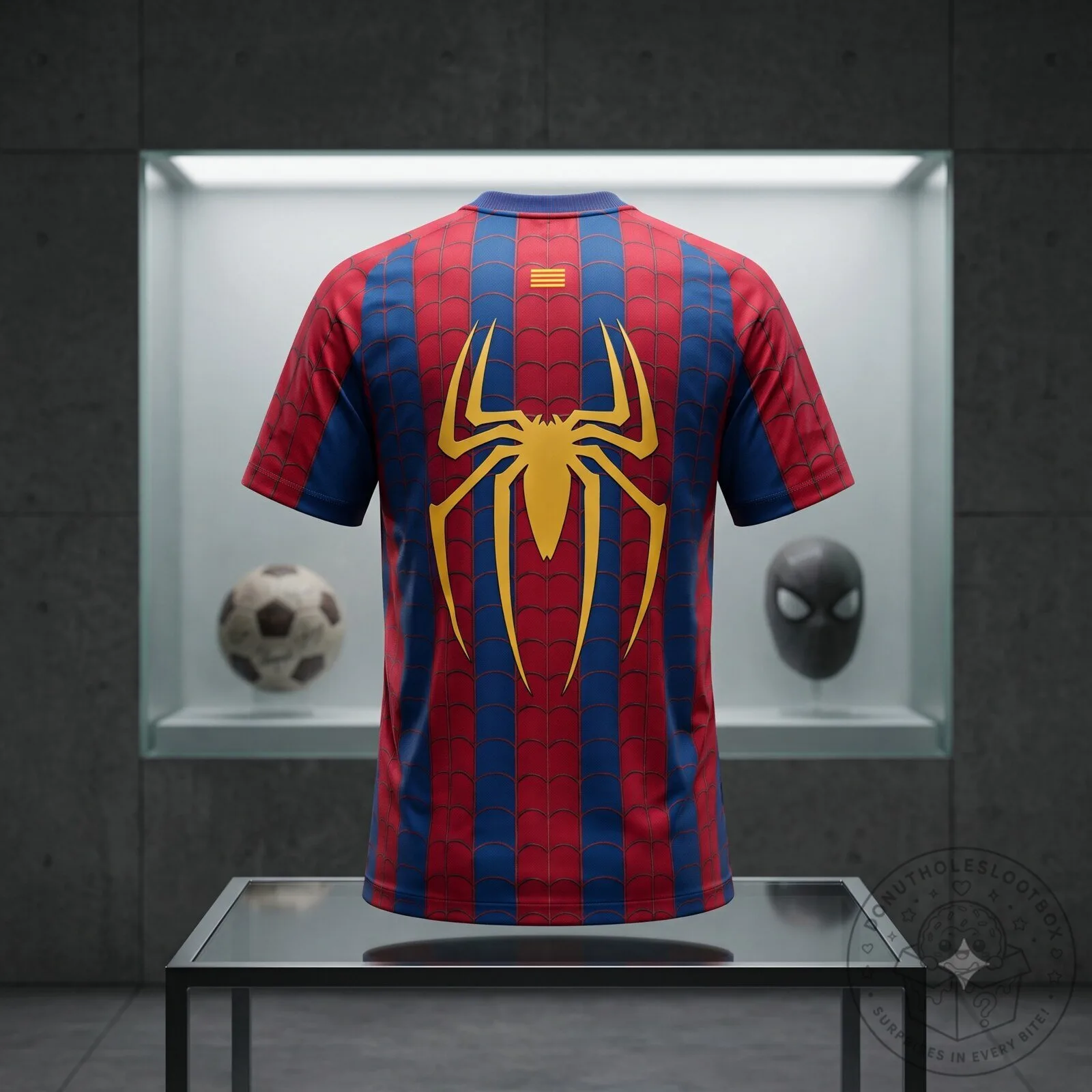Barca x Spider-Man Special Edition 2026 Football Jersey 7 Barca x Spider-Man Special Edition 2026 Football Jersey