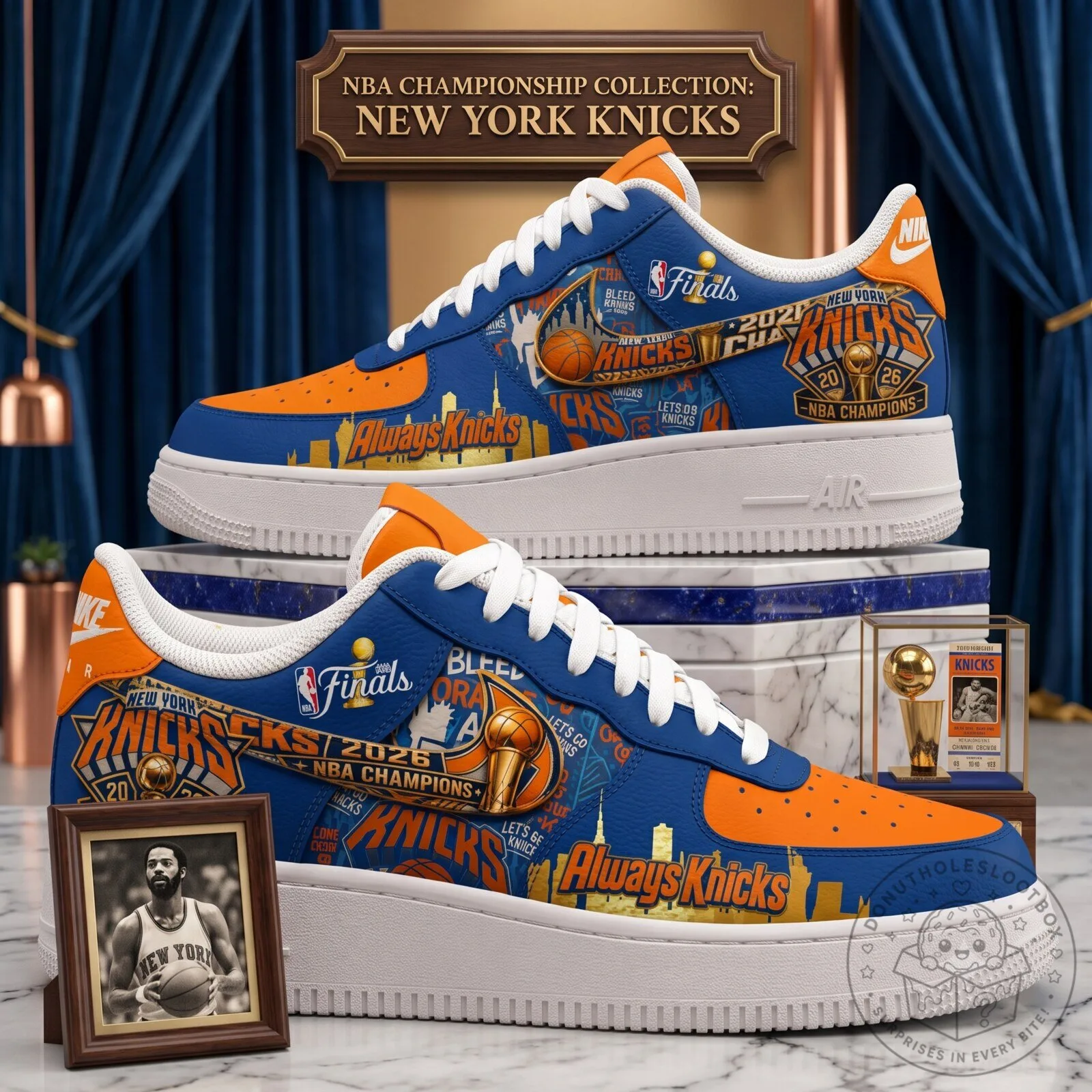 Air Jordan 8 Knicks Sneakers NBA Knicks Champions 2026 Shoes