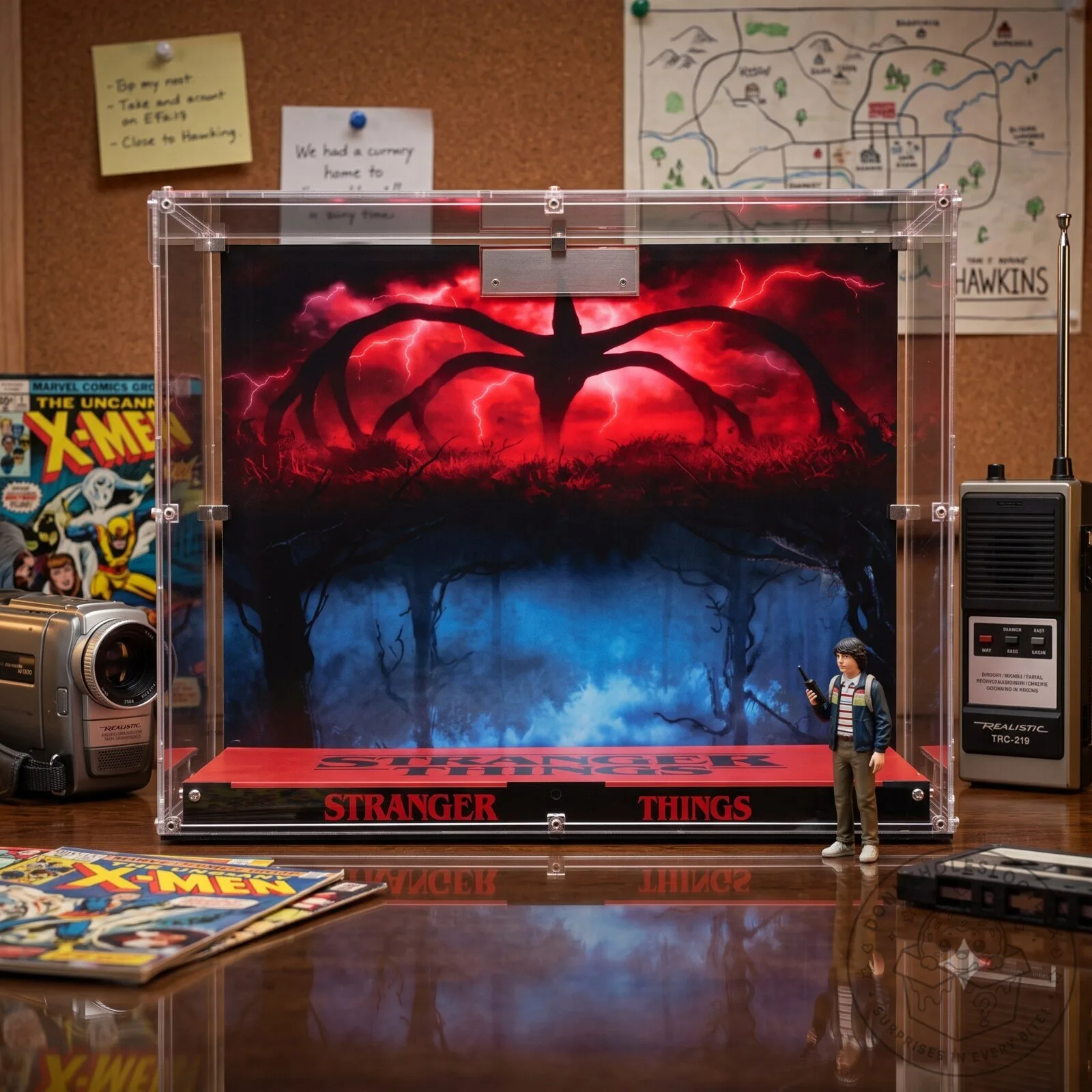 Acrylic Display case For LEGO ICONS Stranger Things 75810 The Upside Down Super Ultra-high Translucent Acrylic 6 Acrylic Display case For LEGO ICONS Stranger Things 75810 The Upside Down Super Ultra-high Translucent Acrylic
