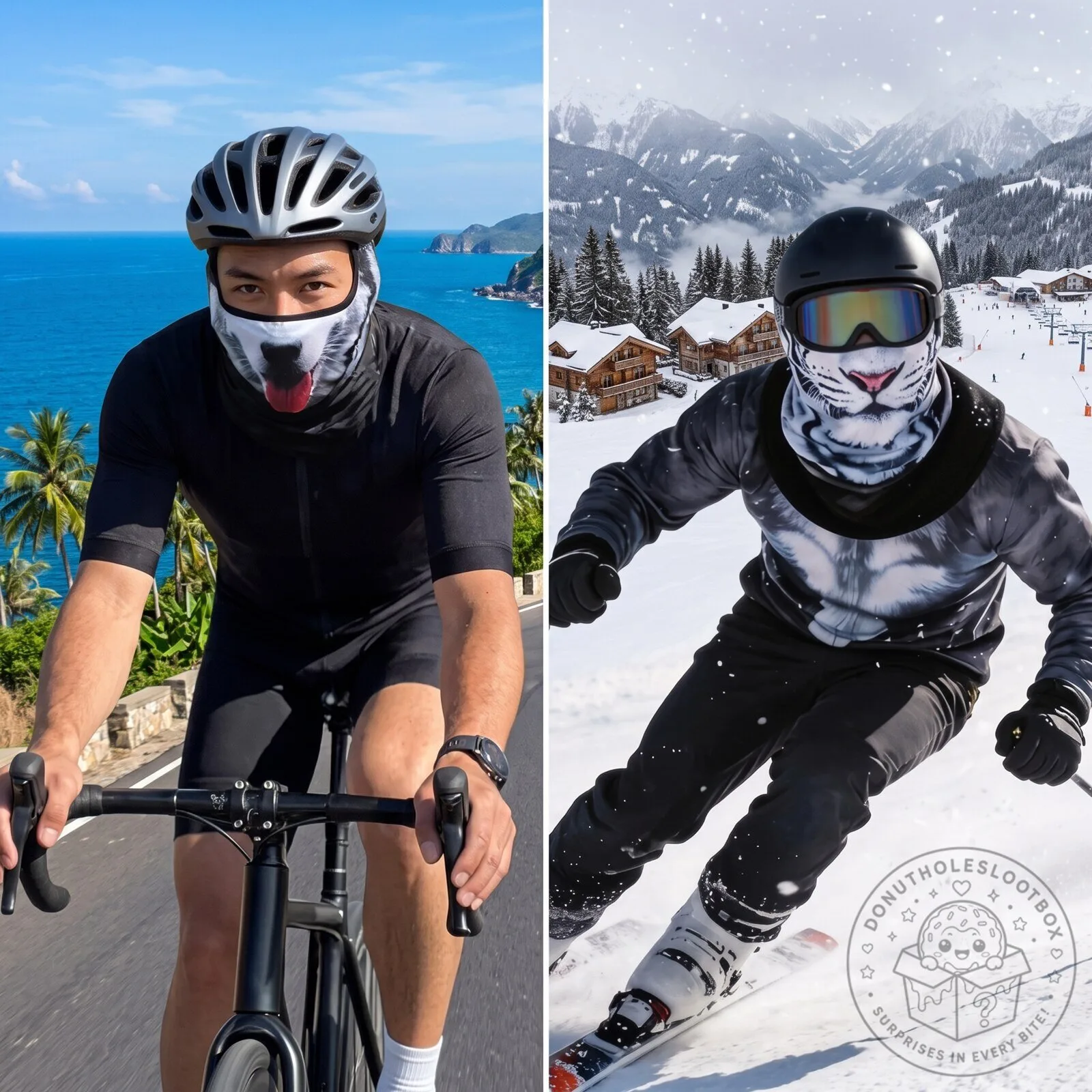 Animal Windproof Thermal Face Mask Snoutlifter Ski Mask