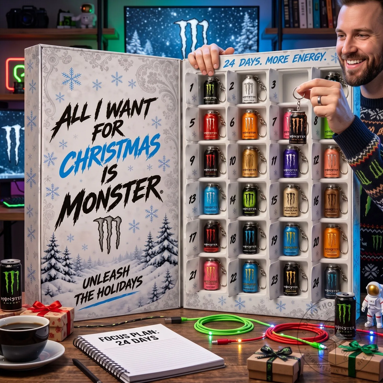 Monster Energy Zero Sugar Advent Calendar 2026
