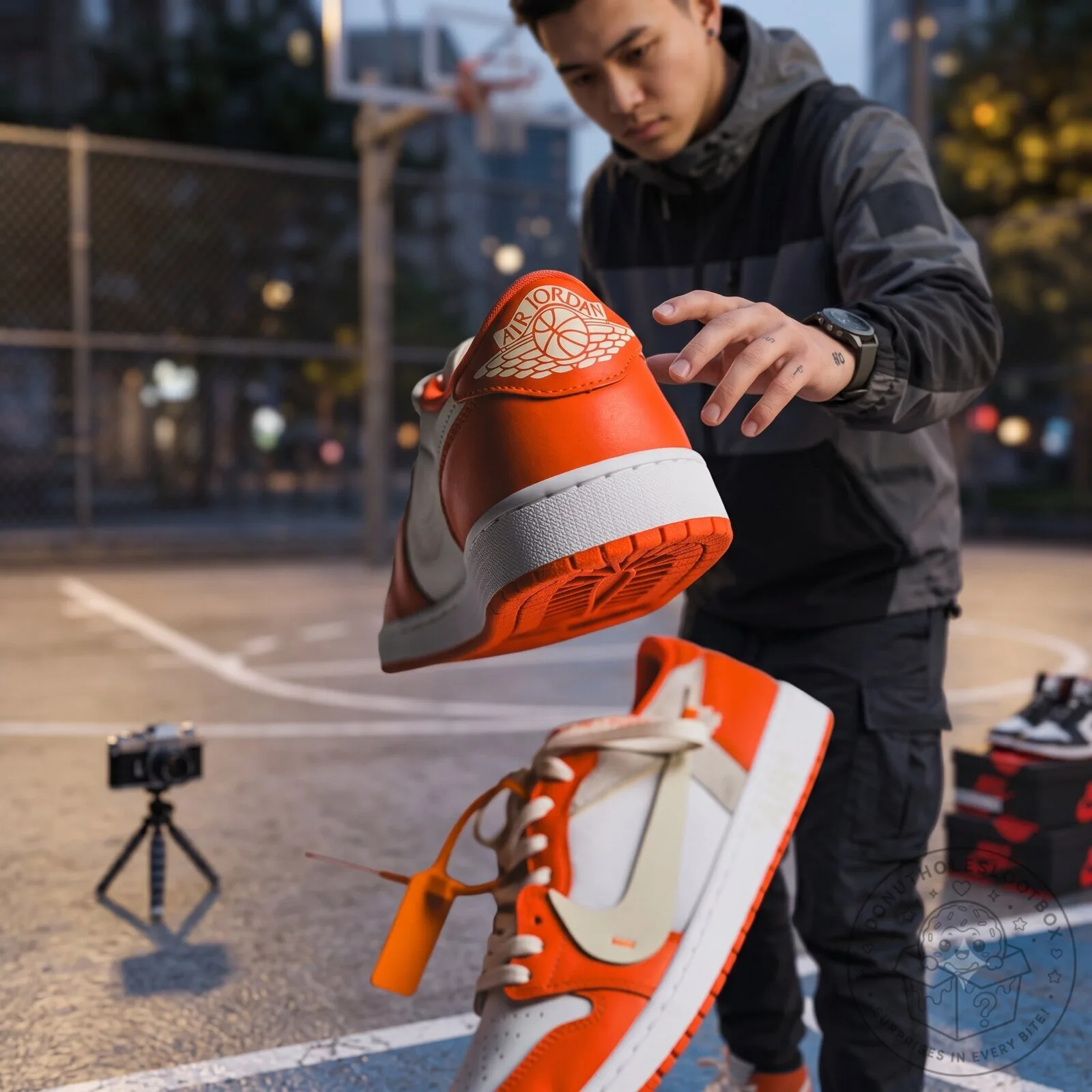 Jordan 1 Low - Starfish Off White 5 Jordan 1 Low - Starfish Off White