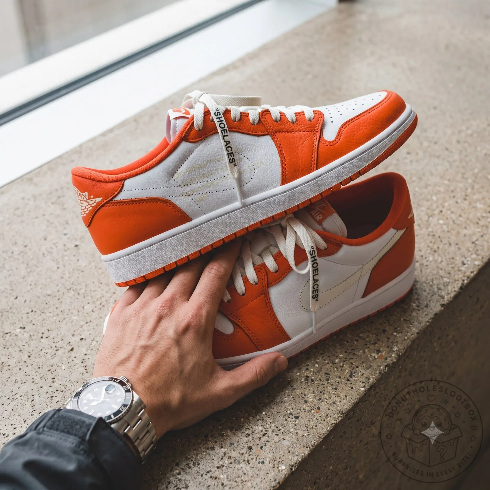 Jordan 1 Low - Starfish Off White 6 Jordan 1 Low - Starfish Off White