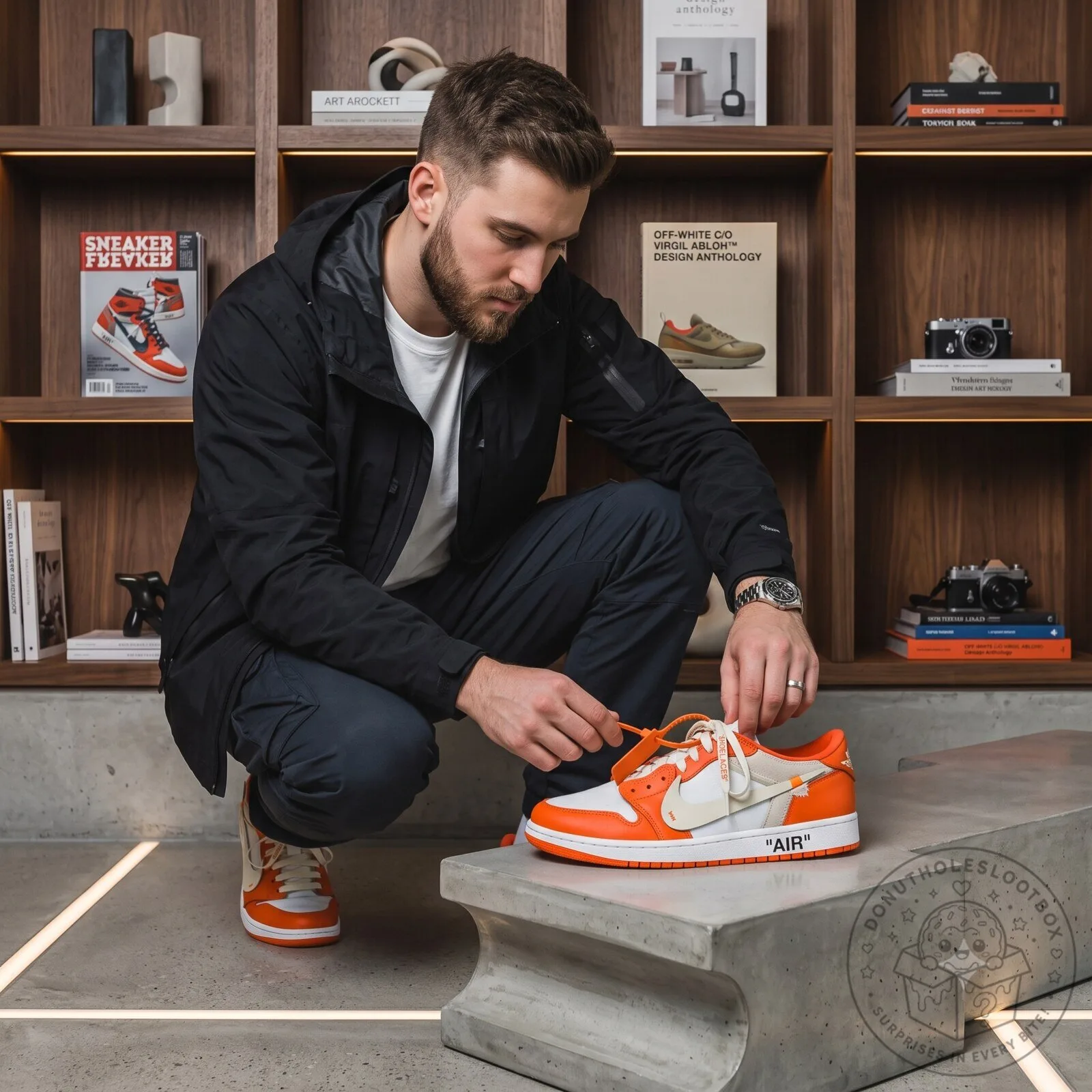 Jordan 1 Low - Starfish Off White 7 Jordan 1 Low - Starfish Off White