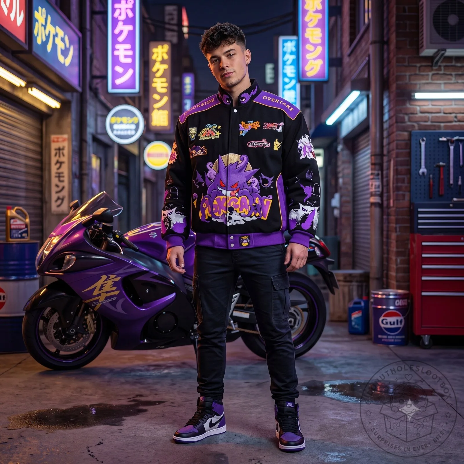 Dbruze "Creatures of Darkness" Racing Jacket