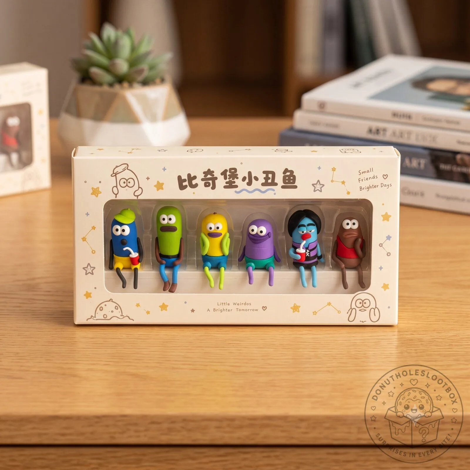Ugly Bikini Bottom Residents Figure Set