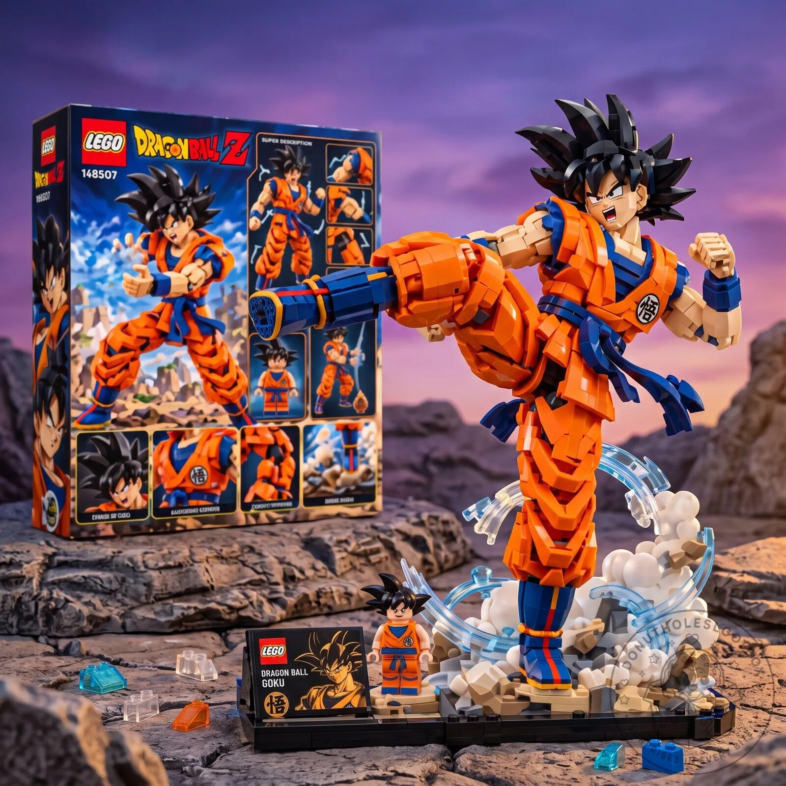 LEGO Dragon Ball Z 75634 Son Goku Display Model Building Kit