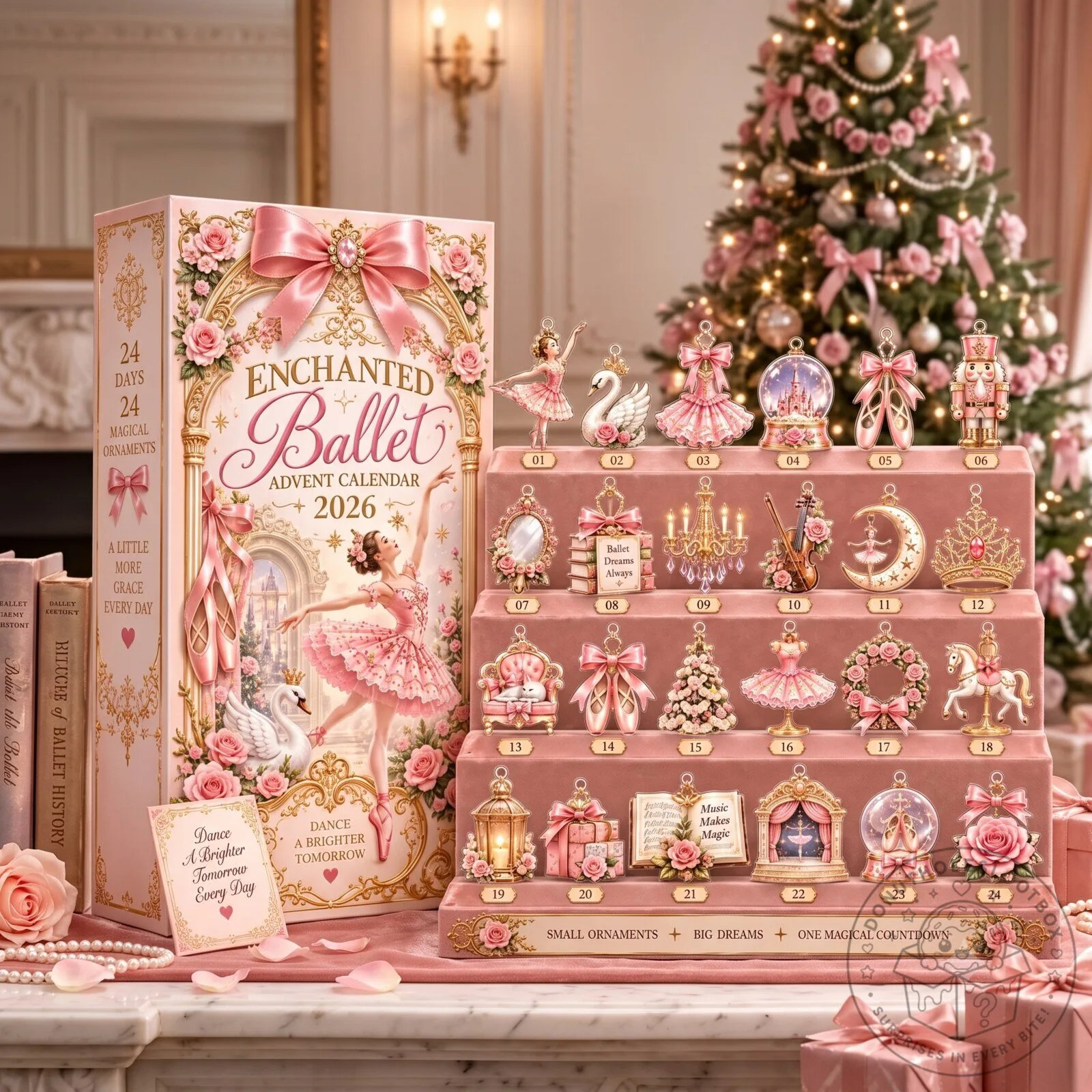 Dance Accessories Advent Calendar for Teen Girls
