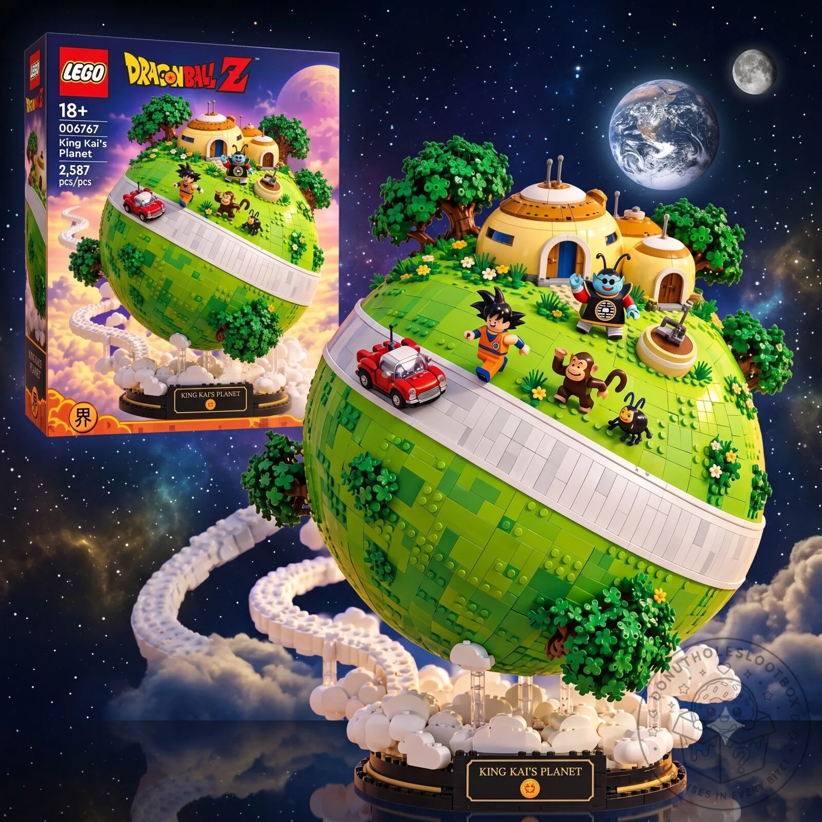 LEGO Dragon Ball Z King Kai’s Planet -Piece Building Kit