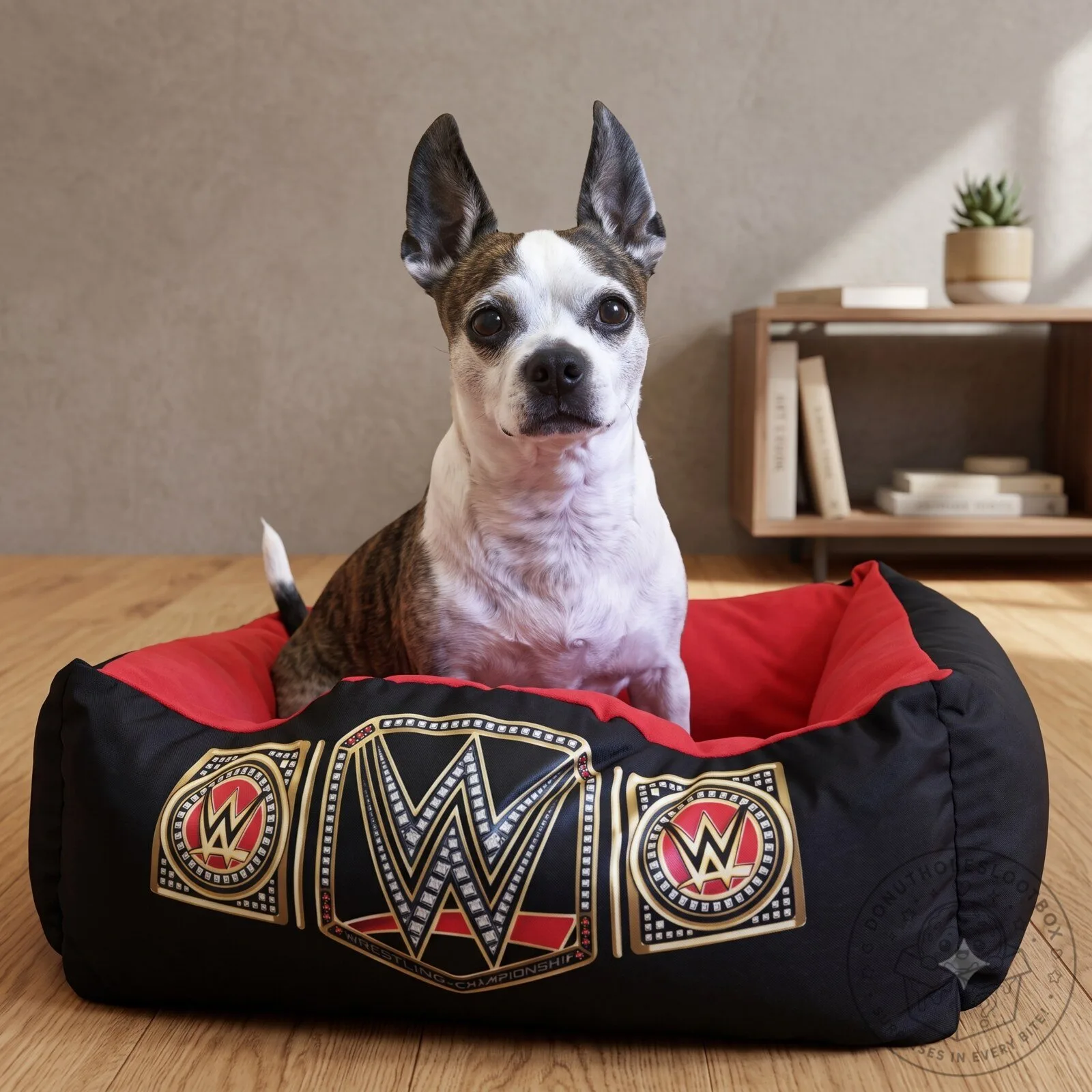 WWE Monday Night Raw Wrestling Ring Pet Bed Plush Dog & Cat Bed 2 WWE Monday Night Raw Wrestling Ring Pet Bed Plush Dog & Cat Bed