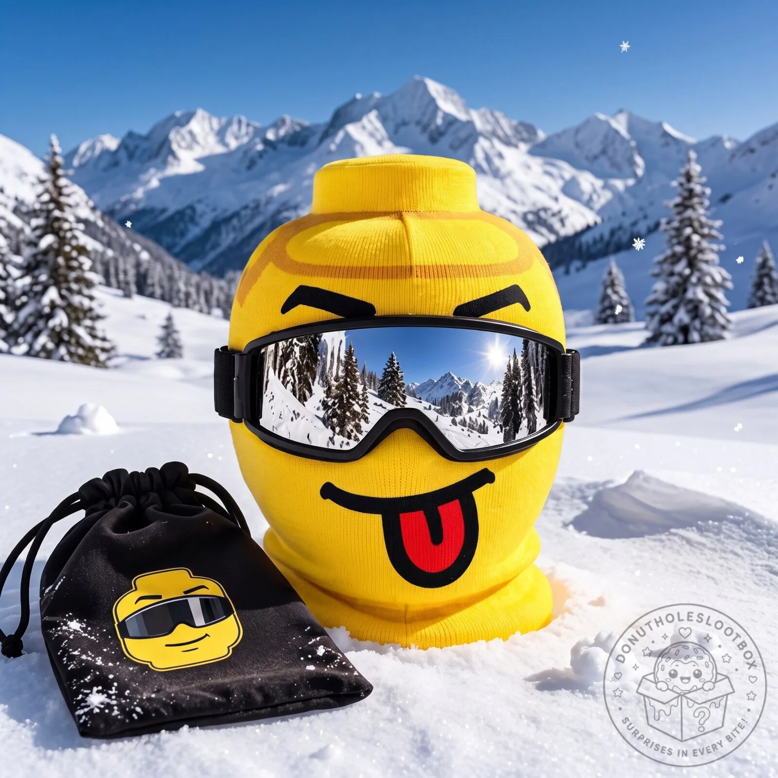 LEGO Head Ski Mask Balaclava Funny Winter Face Mask for Skiers and Snowboarders 4 LEGO Head Ski Mask Balaclava Funny Winter Face Mask for Skiers and Snowboarders