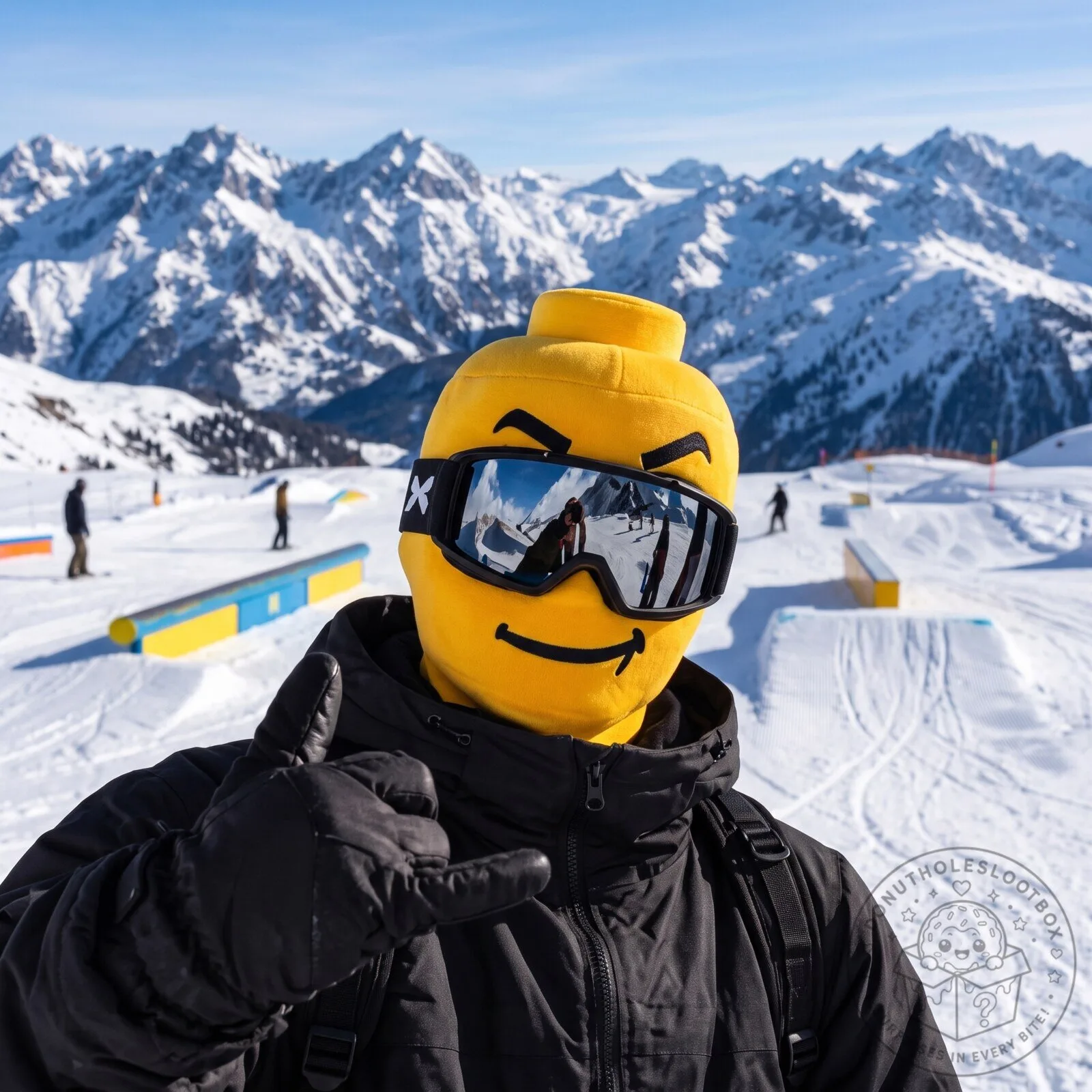 LEGO Head Ski Mask Balaclava Funny Winter Face Mask for Skiers and Snowboarders 6 LEGO Head Ski Mask Balaclava Funny Winter Face Mask for Skiers and Snowboarders