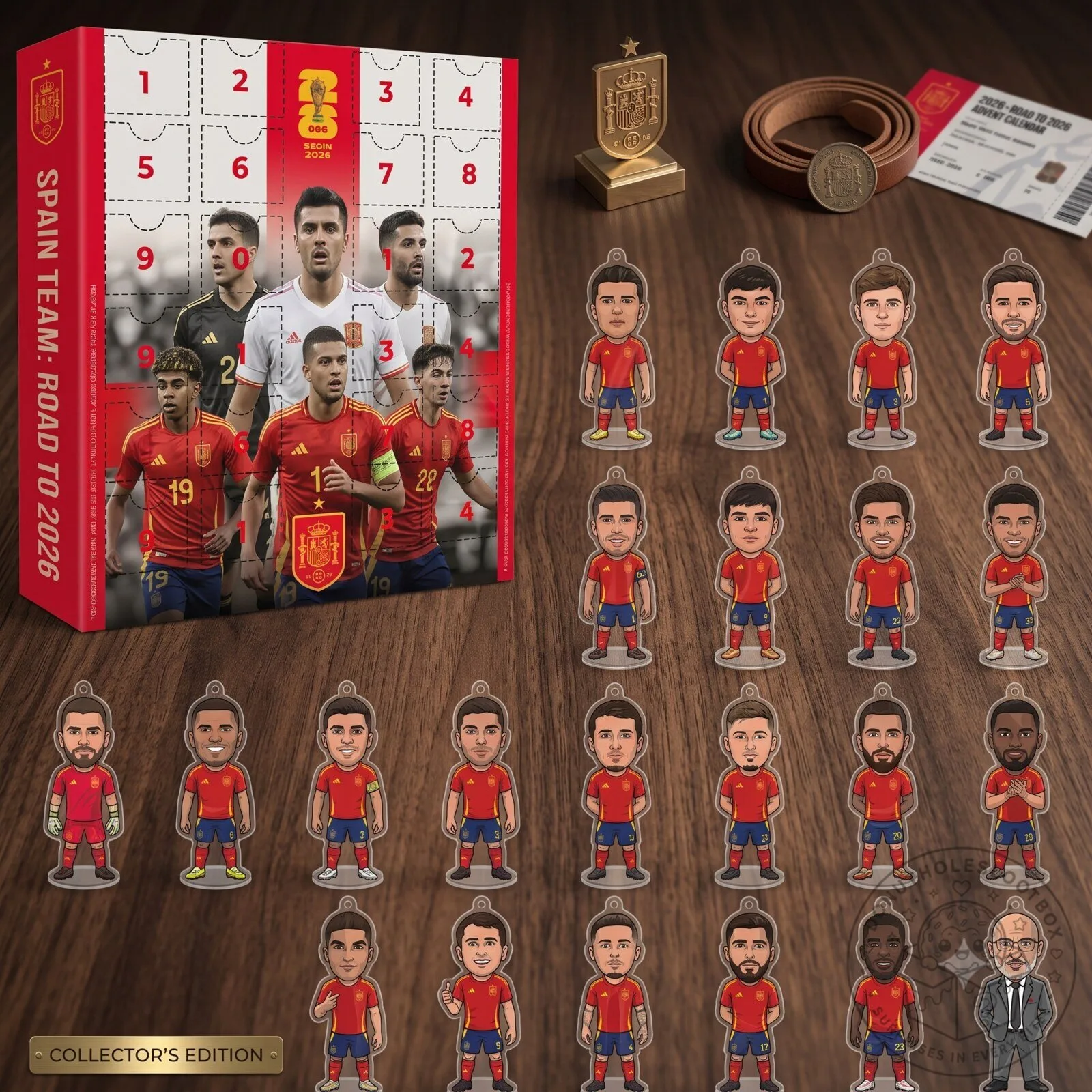 Spain Road To FIFA World Cup 2026 Advent Calendar