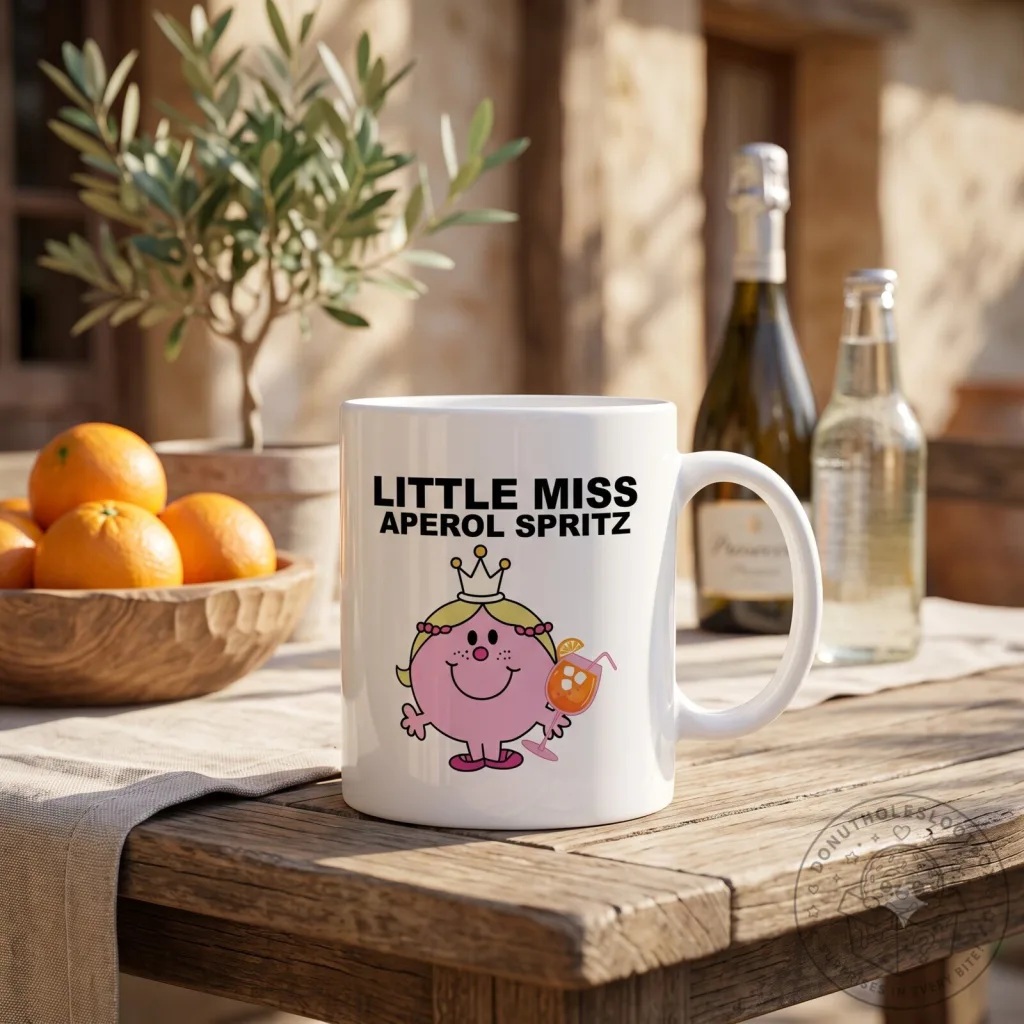 Little Miss Wine and a Line Mug Funny Novelty Coffee Cup Little Miss Wine and a Line Mug Funny Novelty Coffee Cup