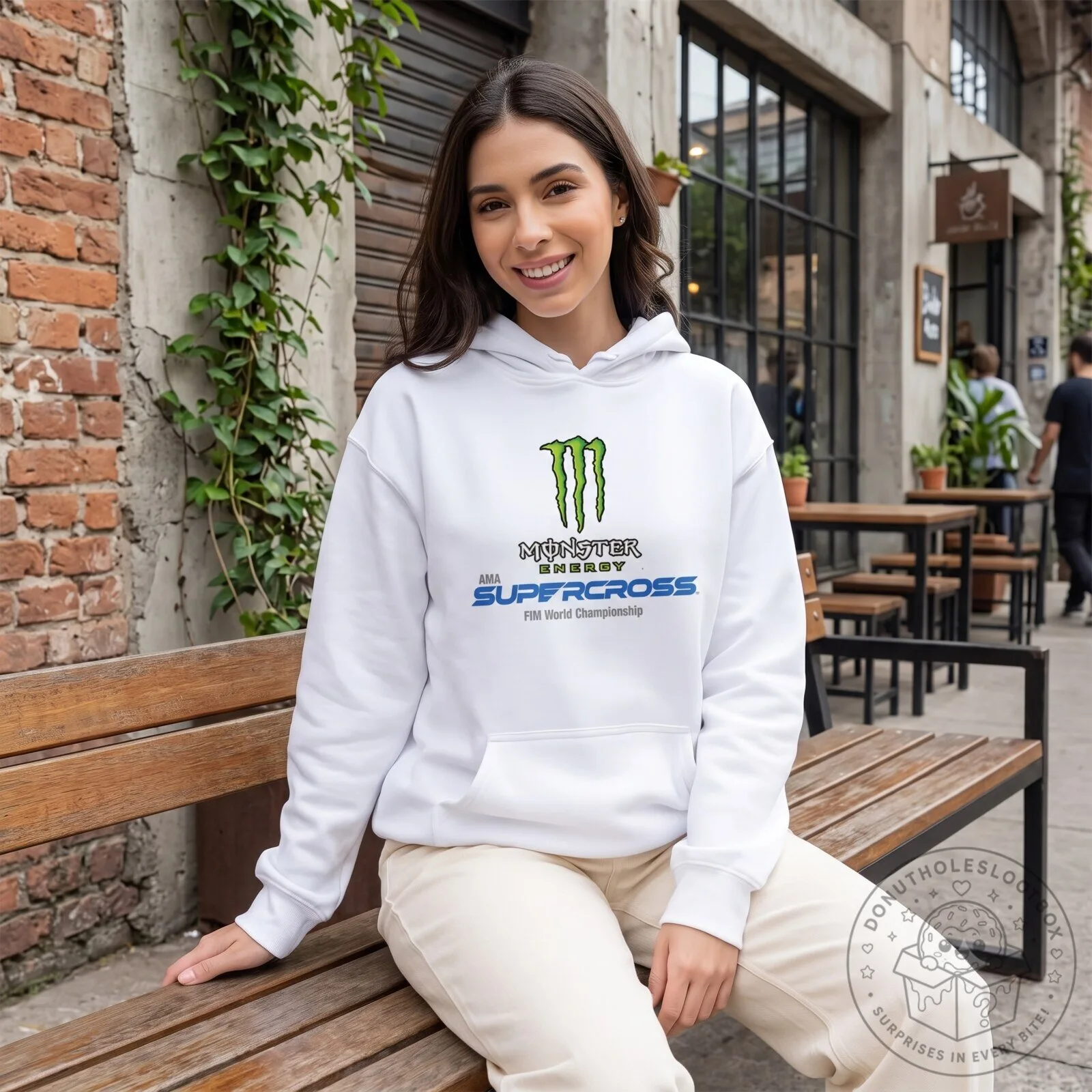 Monster Energy Ultra Inspired Hooded Onesie – Gothic Filigree Dragon Graphic Jumpsuit | Motorsport Streetwear