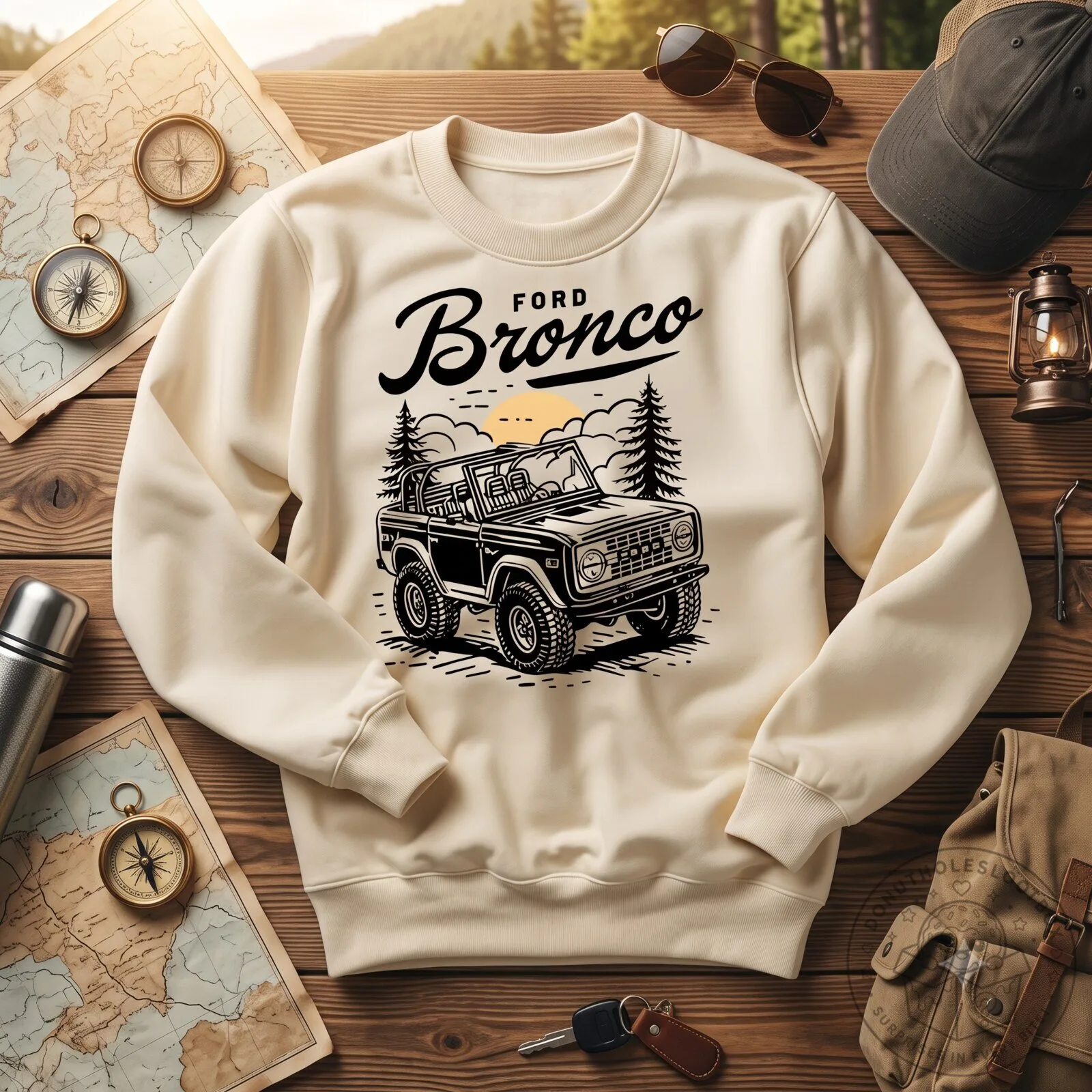 Ford bronco SUV girl classy sassy and a bit smart assy personalized Embroidered Hoodie perfect gift idea funny custom gift
