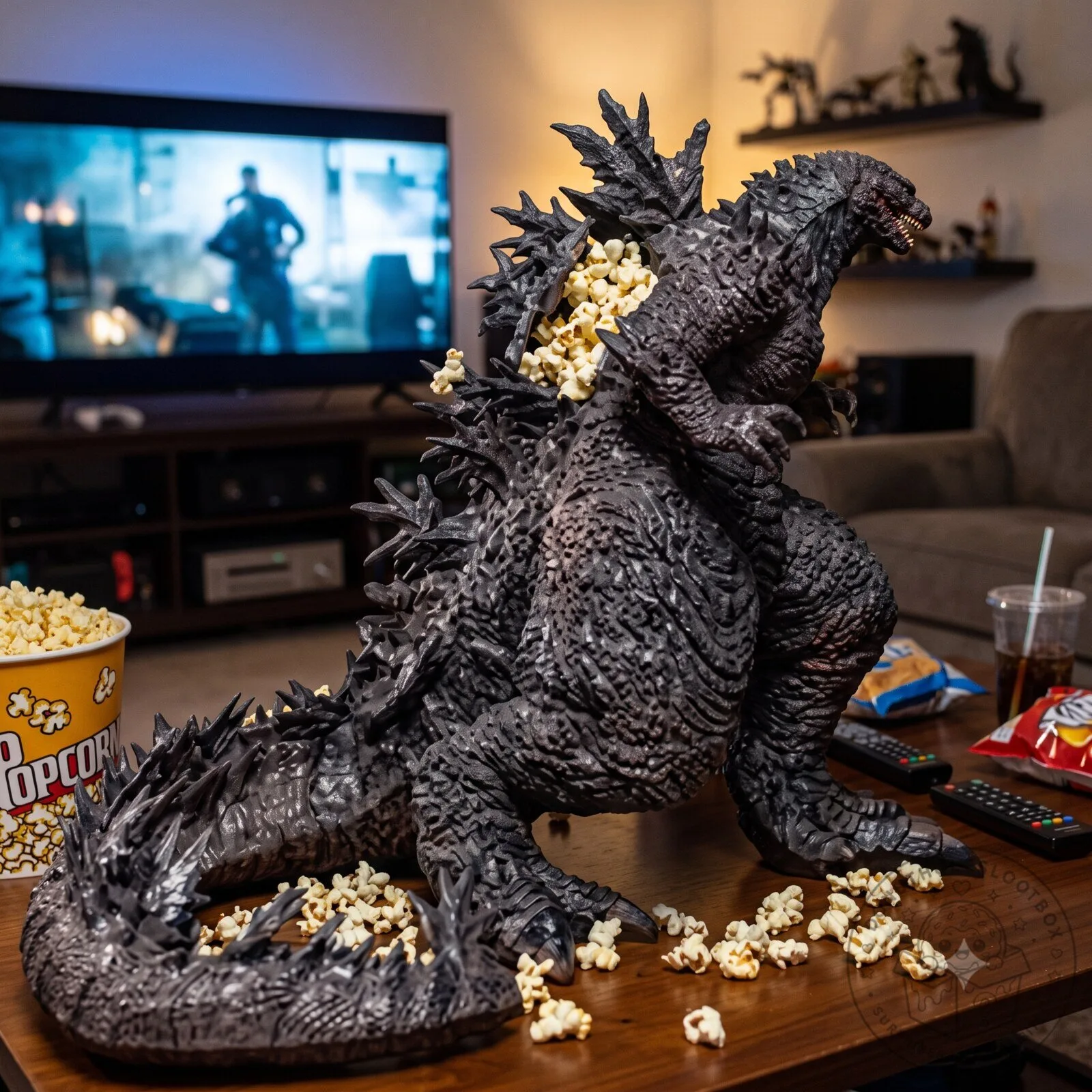 Godzilla Minus Zero Popcorn Bucket