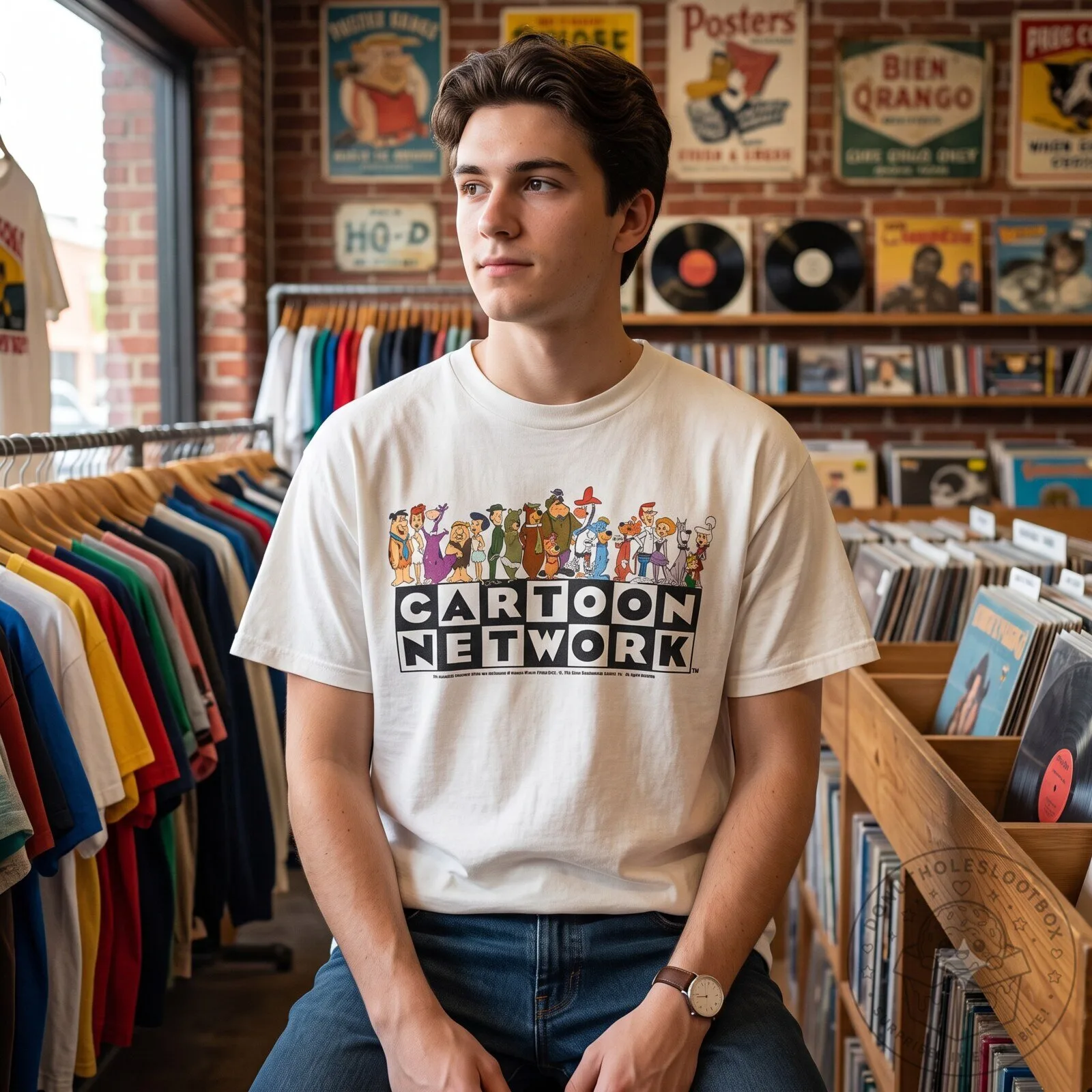 Vintage 90s Cartoon Network Graphic T-Shirt