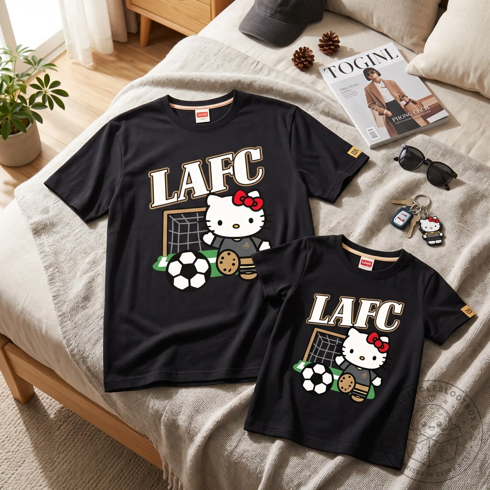 Hello Kitty Soccer Graphic T Shirt 3 Hello Kitty Soccer Graphic T Shirt