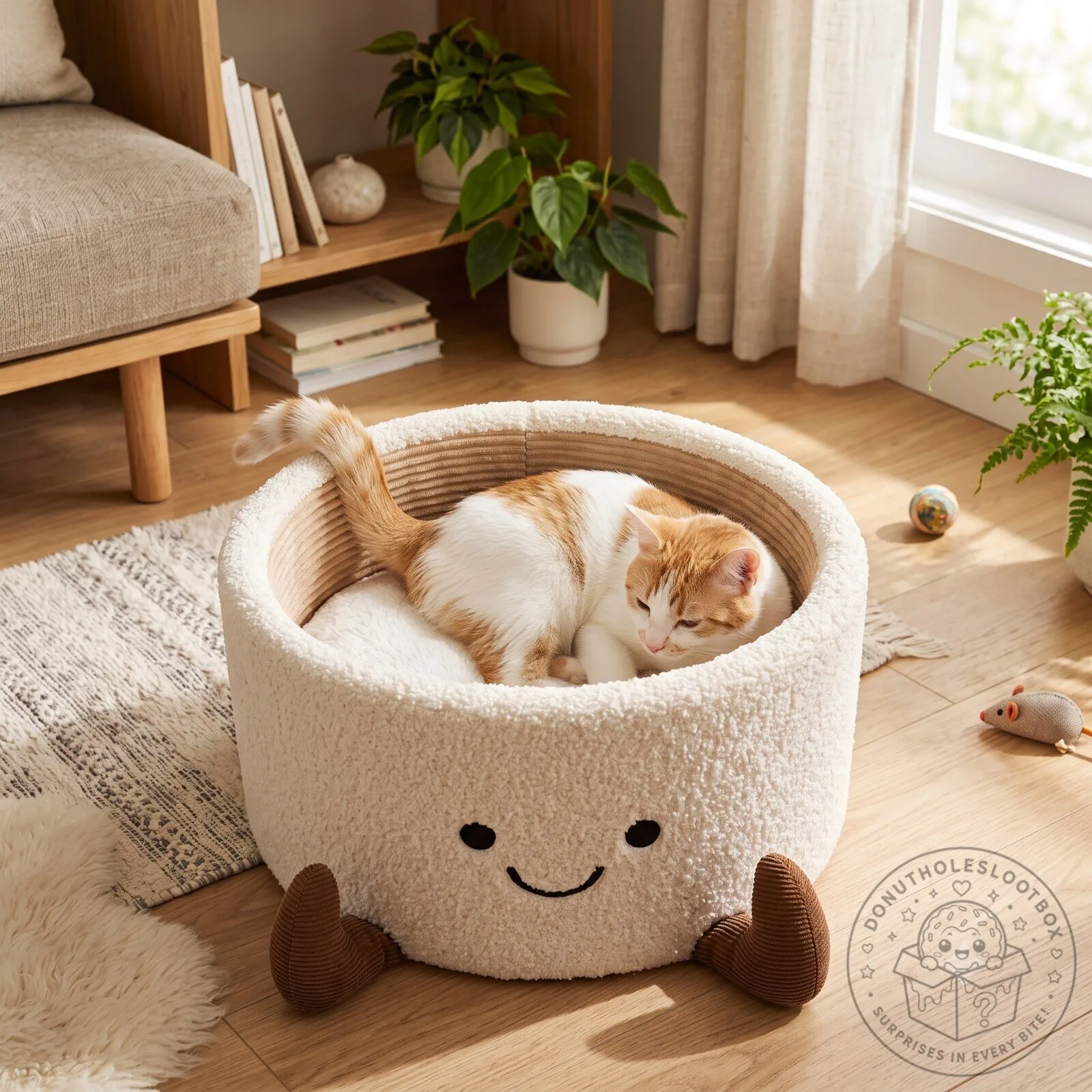 Coffee Cup Cat Bed – Cosy Plush Enclosed Pet Nest 2026 7 Coffee Cup Cat Bed – Cosy Plush Enclosed Pet Nest 2026