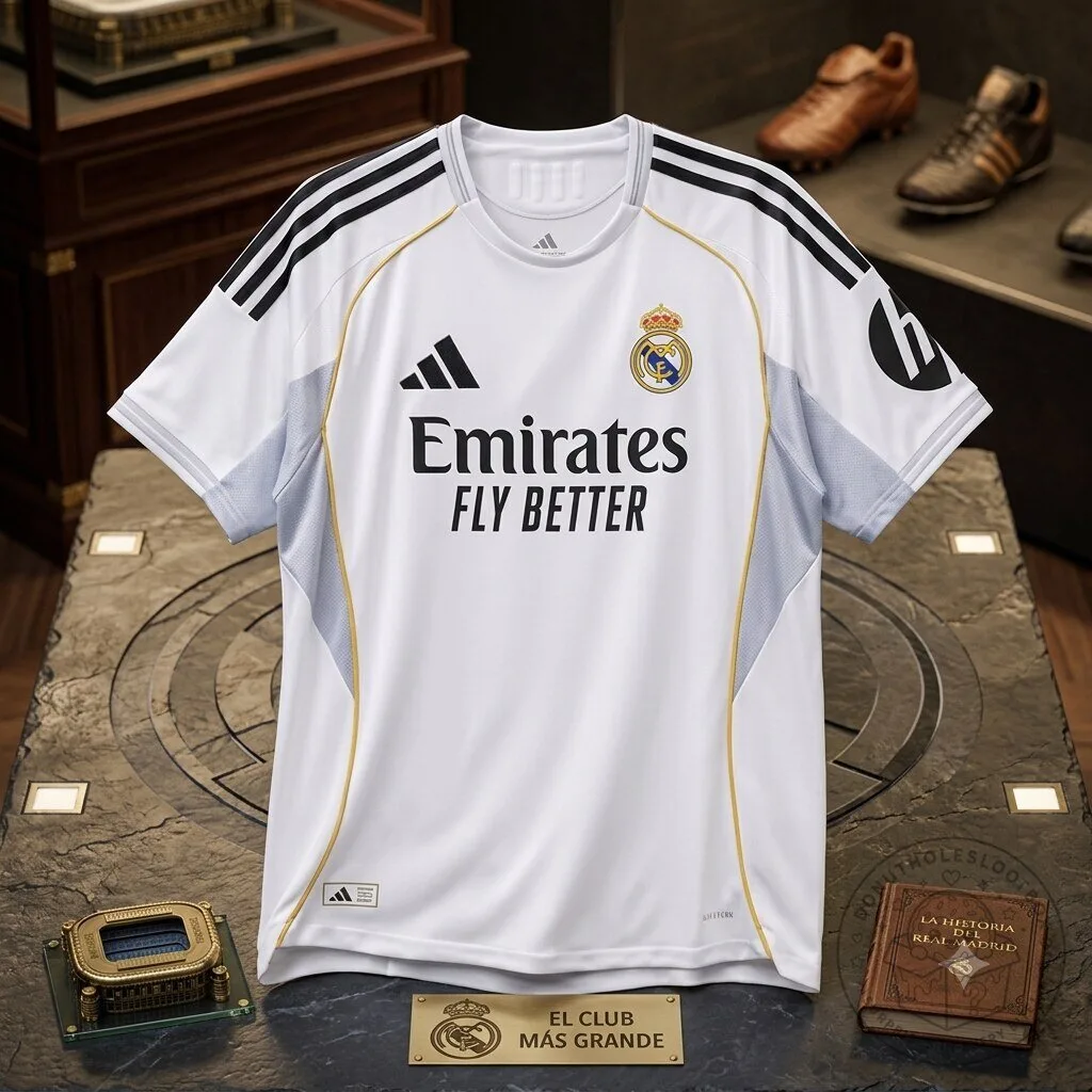 Real Madrid Home Jersey - Football shirts 7 Real Madrid Home Jersey - Football shirts