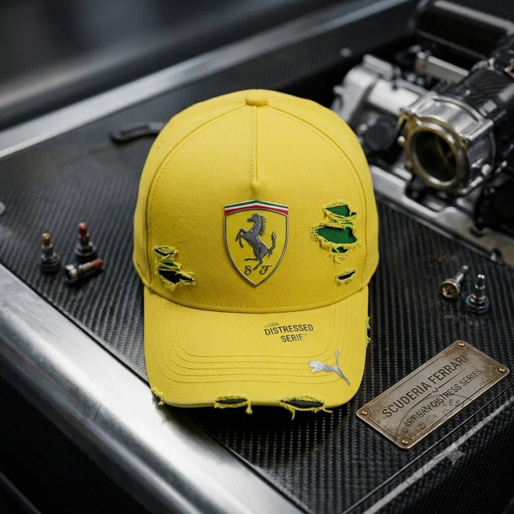 Lewis Hamilton’s special-edition Scuderia Ferrari cap for the 2026